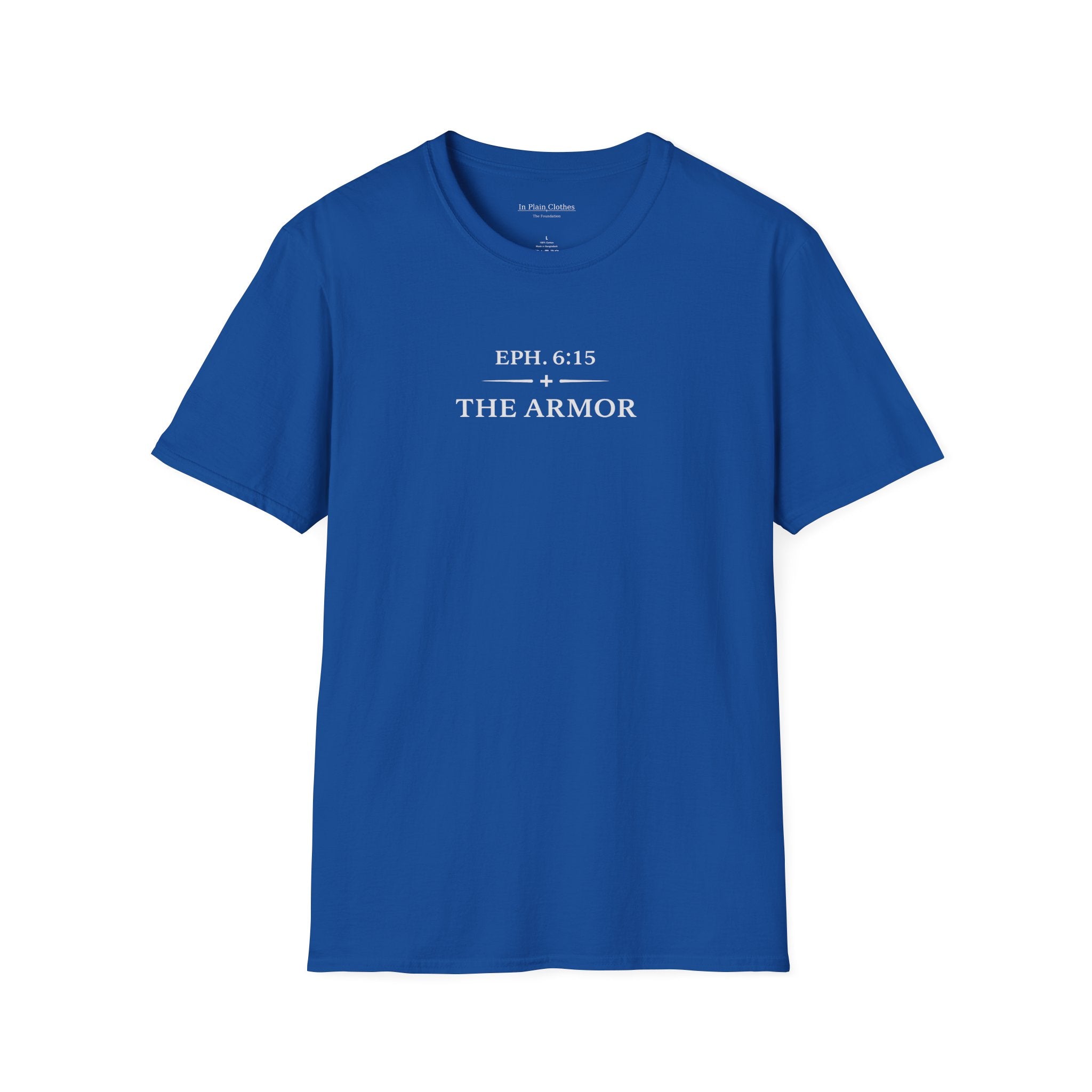 The Armor — Ephesians 6:15 Tee   In Plain Clothes | Softstyle Shirt