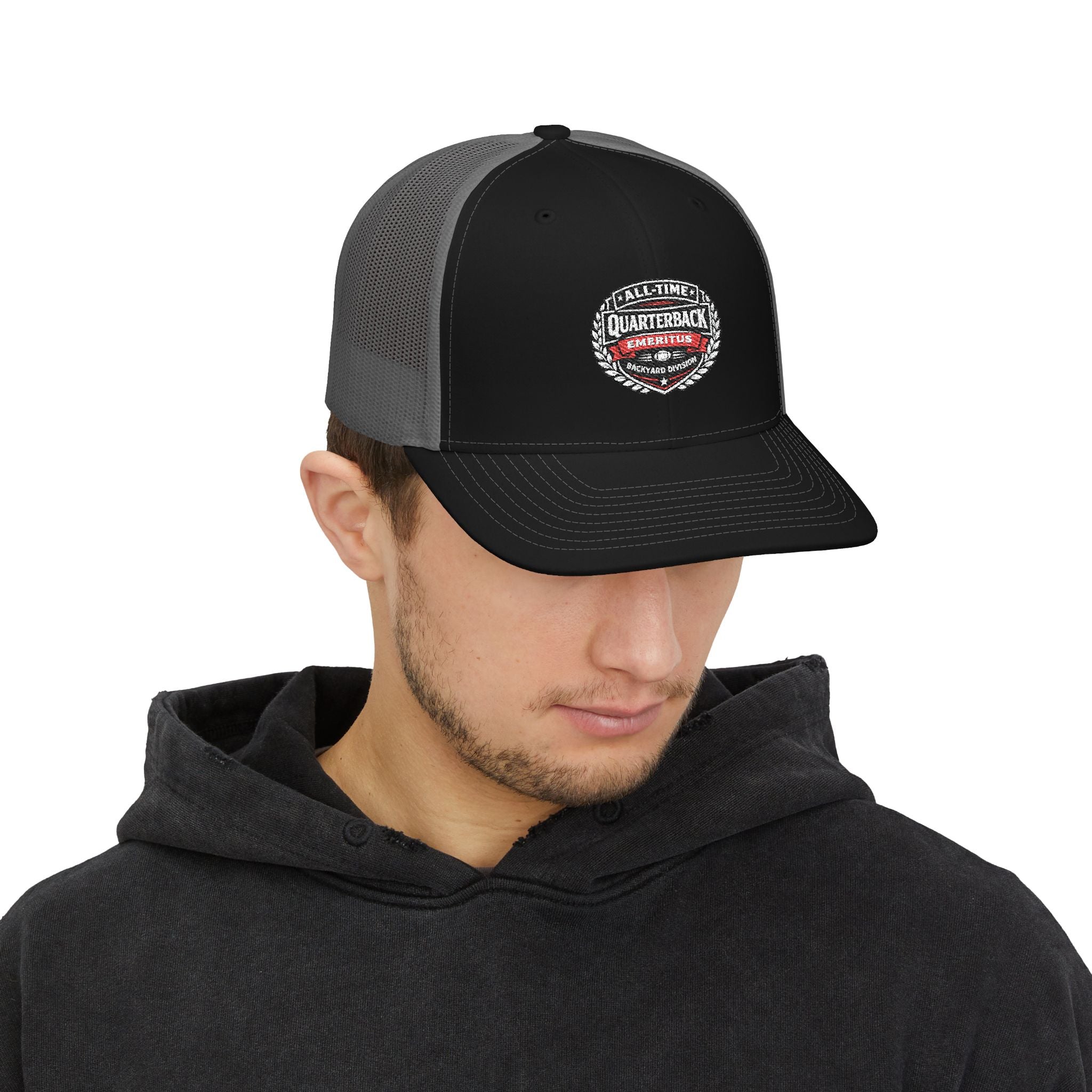 All-Time Quaterback, Emeritus--Embroidered Trucker Hat