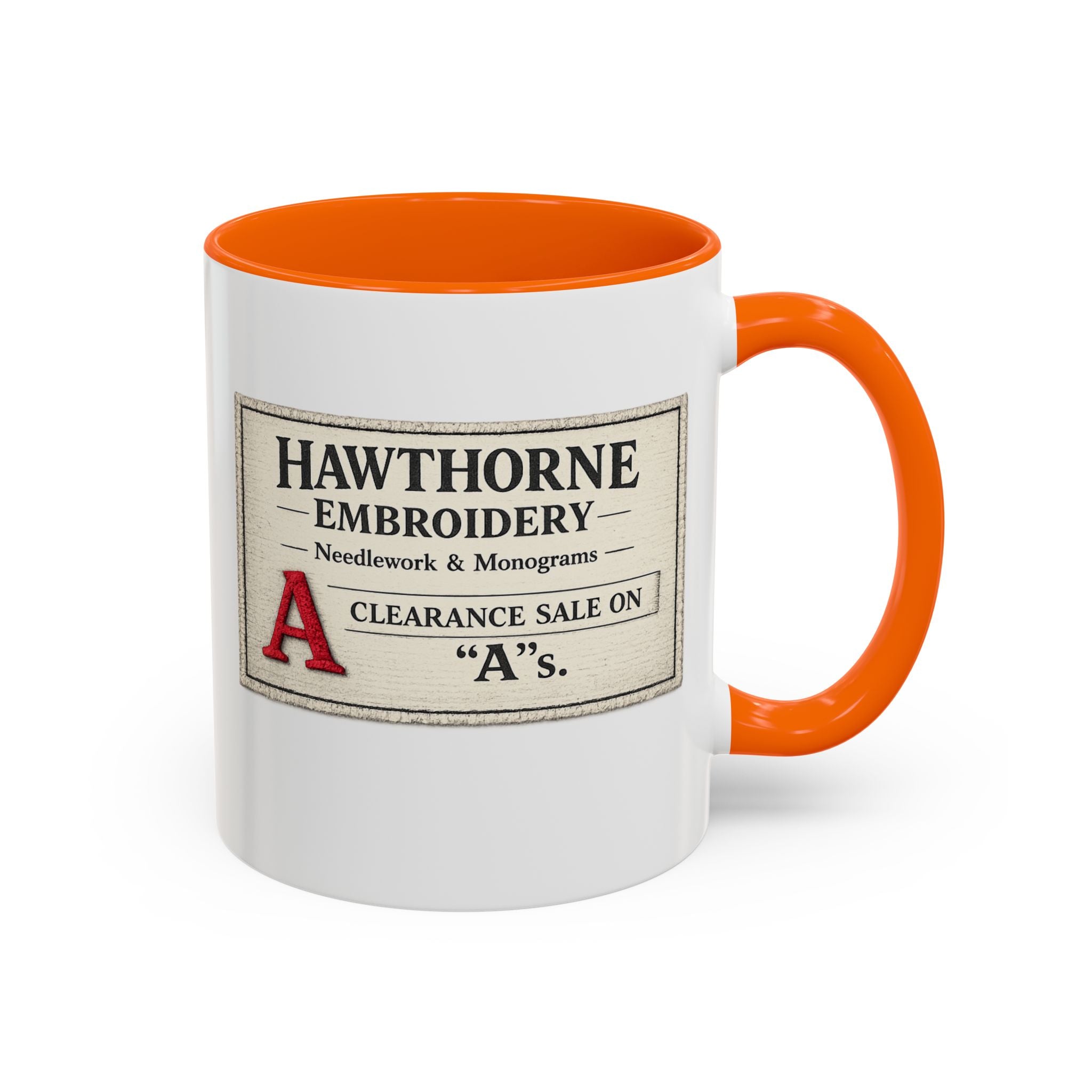 Hawthorne Embroidery Mug