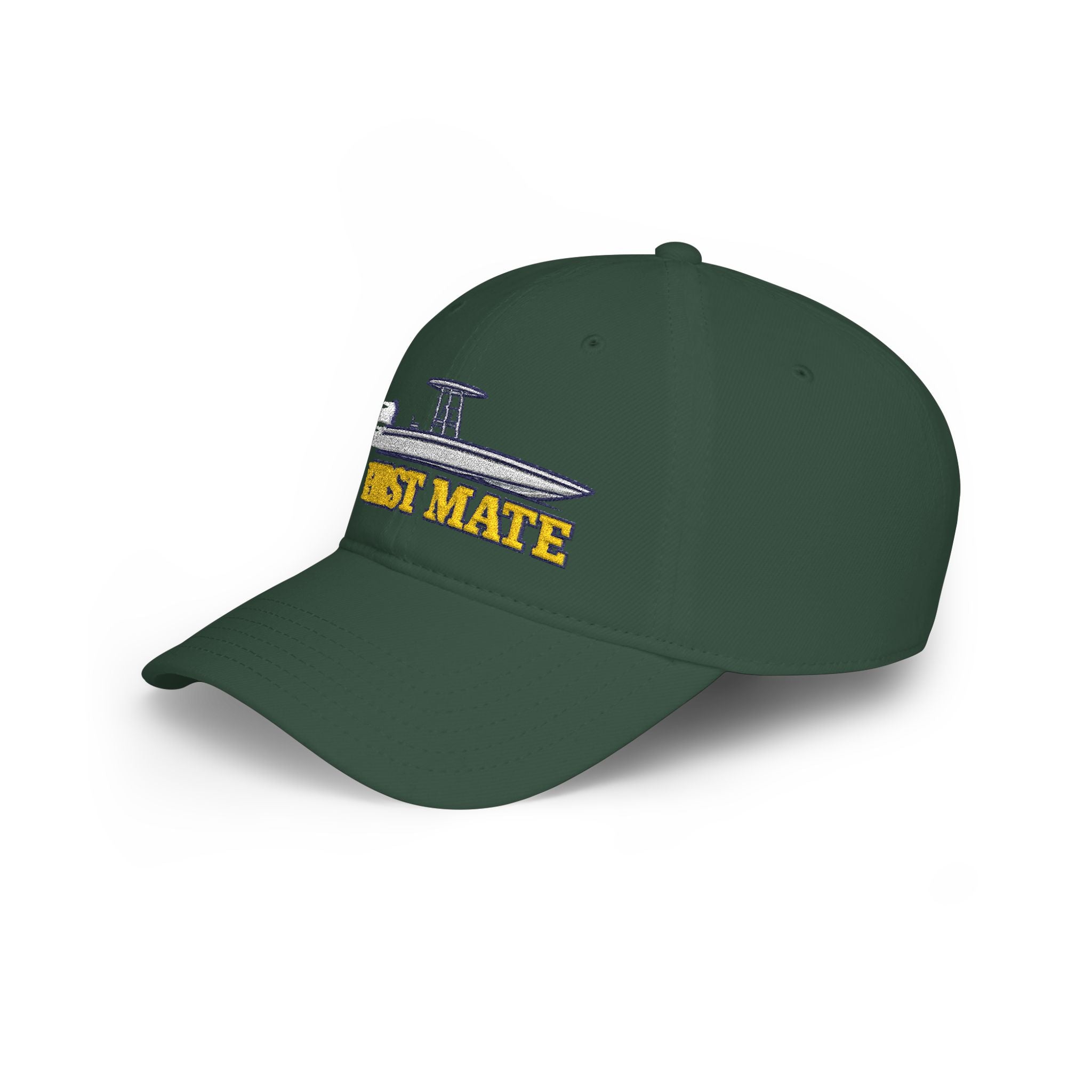 First Mate Center Console Boat Cap – Embroidered Low Profile Baseball Hat