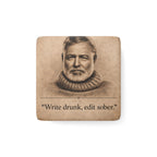 Ernest Hemingway — Porcelain Quote Magnet  From The Author’s Gallery