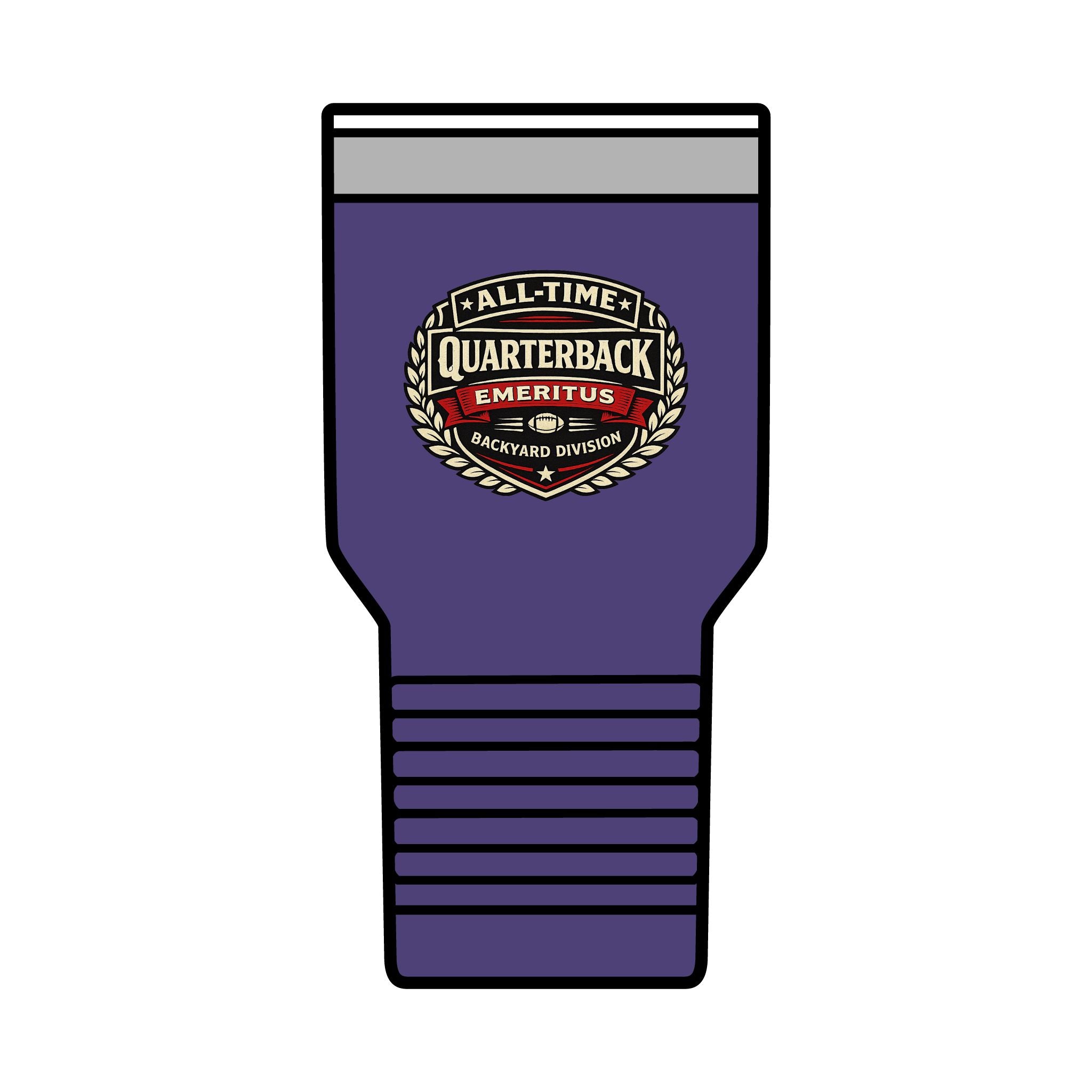 All-Time Quarterback. Emeritus -- 30oz Insulated Tumbler