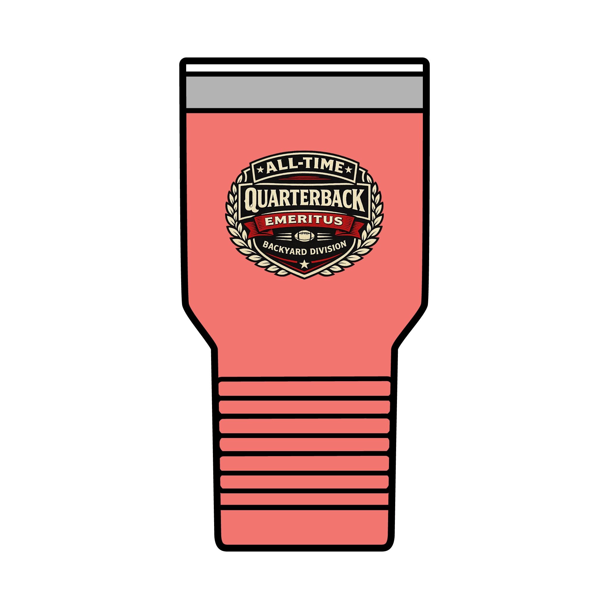 All-Time Quarterback. Emeritus -- 30oz Insulated Tumbler