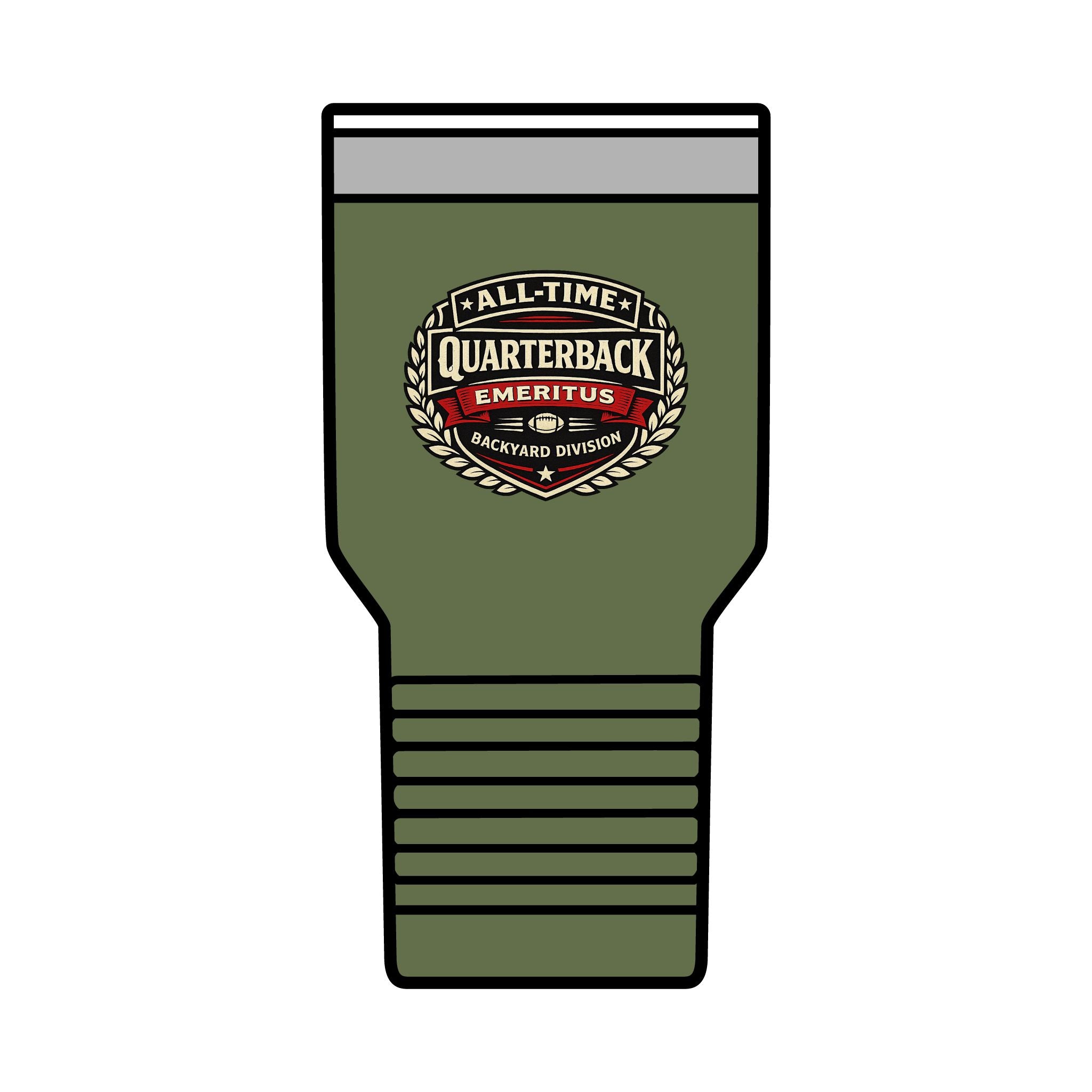 All-Time Quarterback. Emeritus -- 30oz Insulated Tumbler