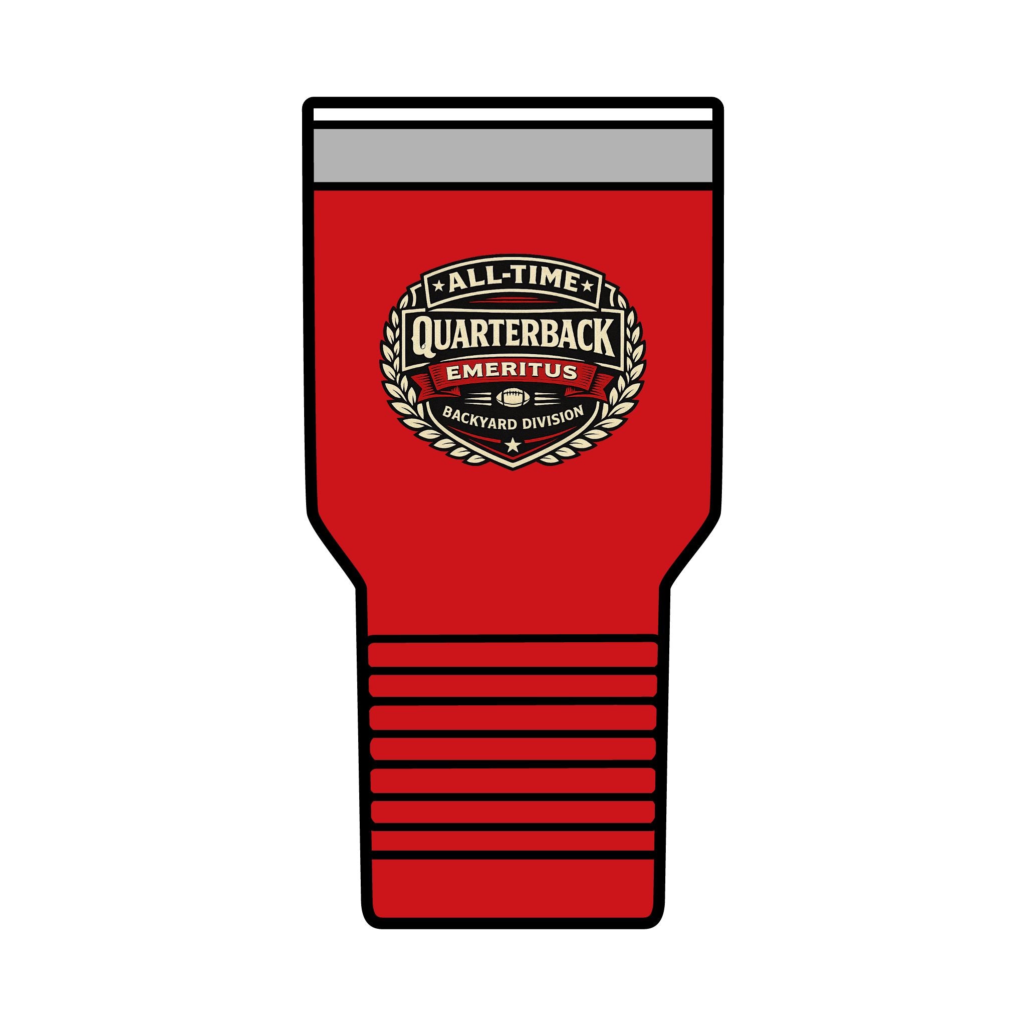All-Time Quarterback. Emeritus -- 30oz Insulated Tumbler