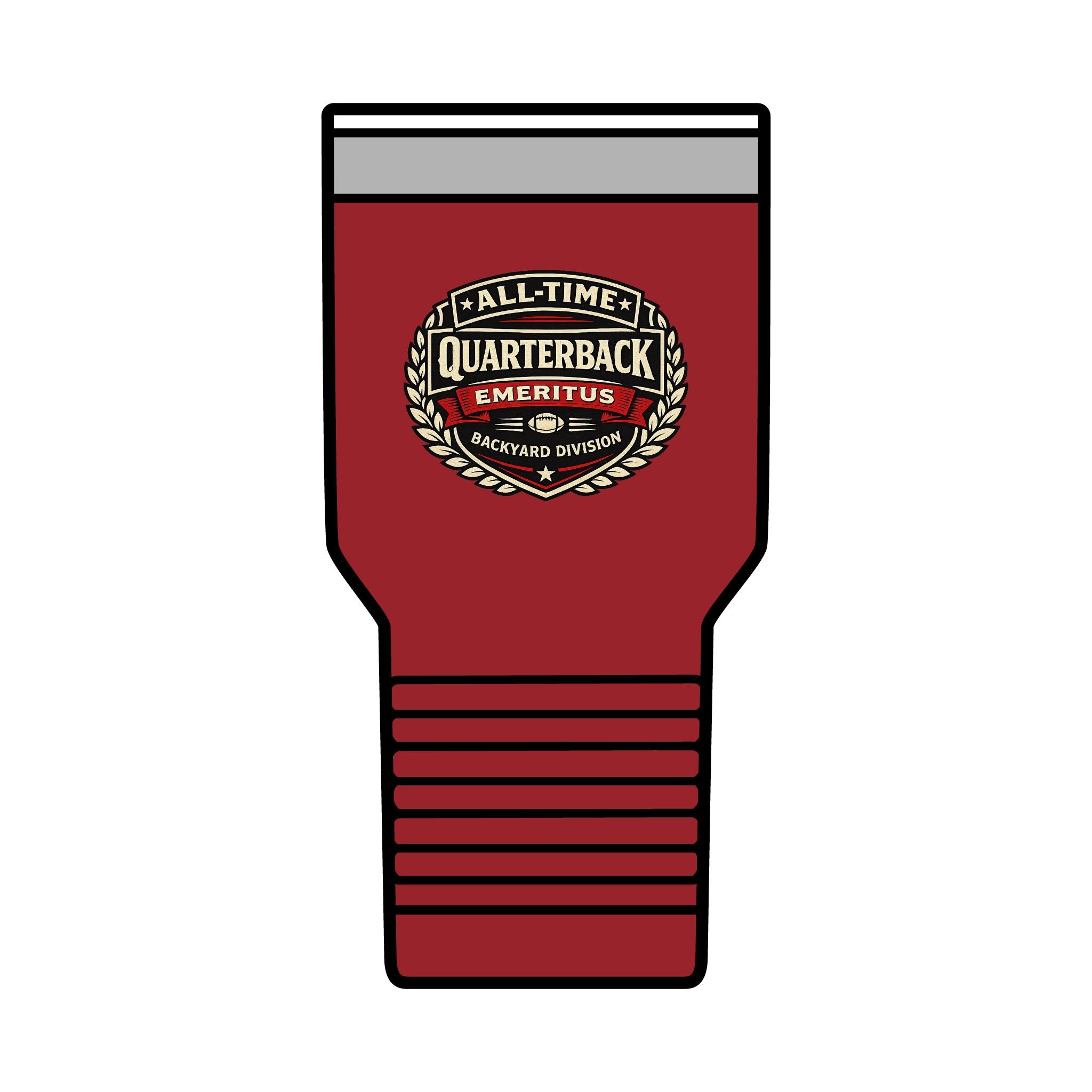All-Time Quarterback. Emeritus -- 30oz Insulated Tumbler