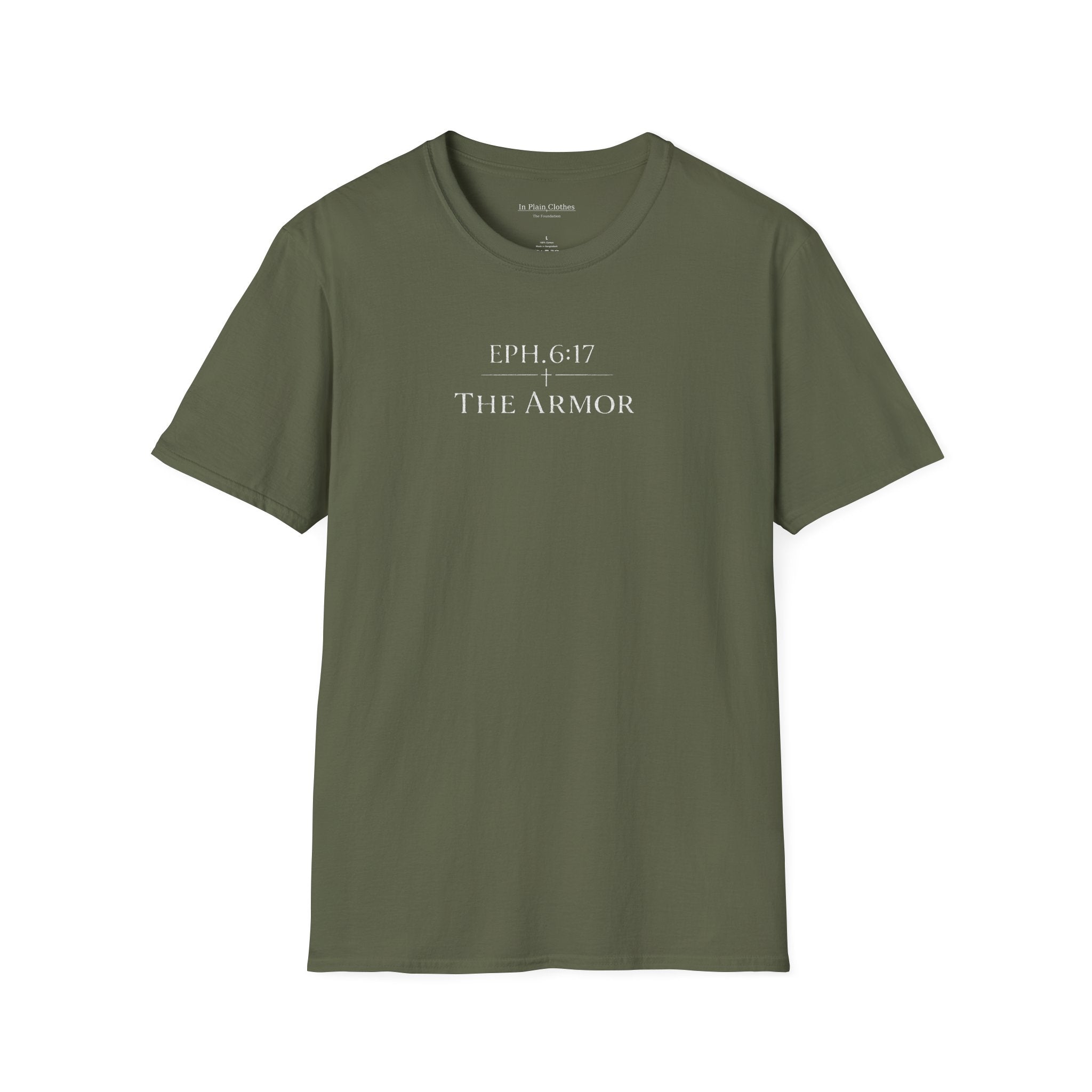 The Armor — Ephesians 6:17 Tee      Helmet of Salvation & Sword of the Spirit | In Plain Clothes