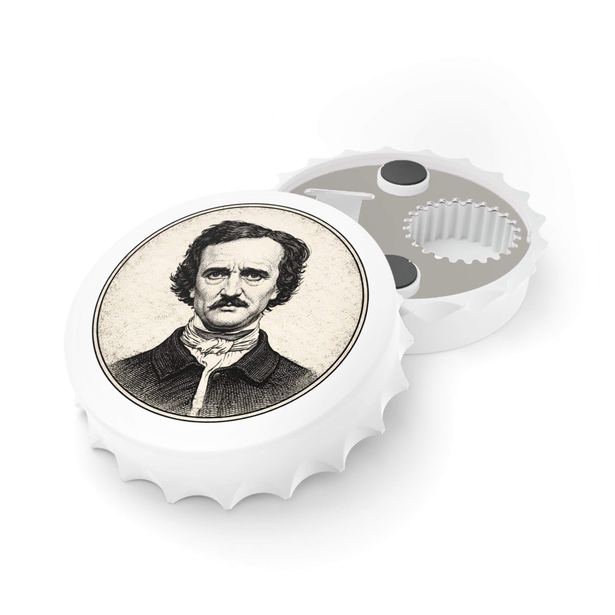 Edgar Allan Poe Bottle Opener – Vintage Portrait Beer Opener