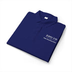 John 3:16 — Embroidered Polo  The Foundation Collection