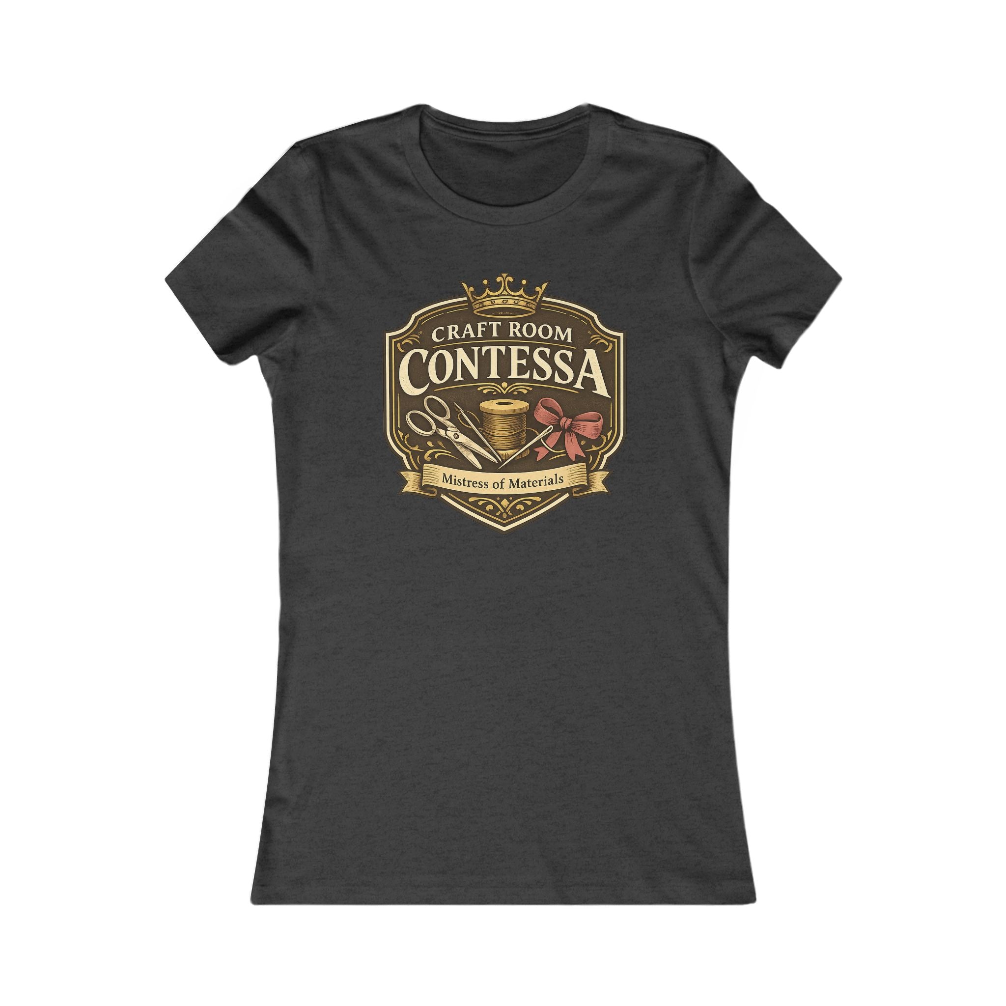 Contessa Craft Room Women's Tee — "It Was on Sale" Back Print