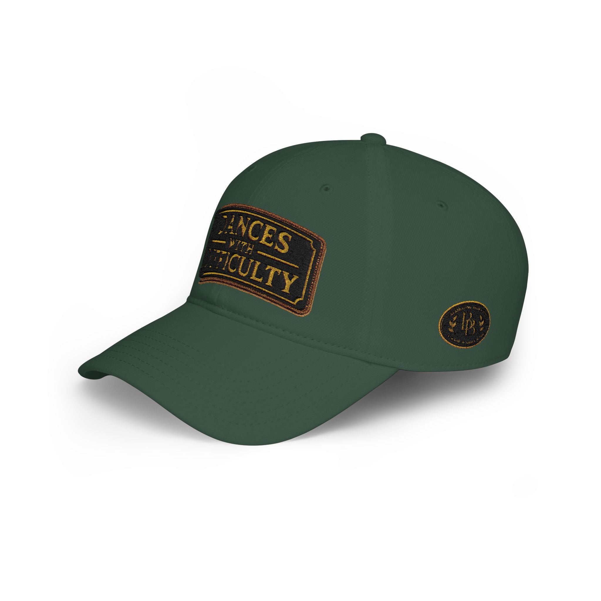 Dances With Difficulty™ Heritage Patch Hat -- A Celebrating Mediocrity Original from Bard & Beyond