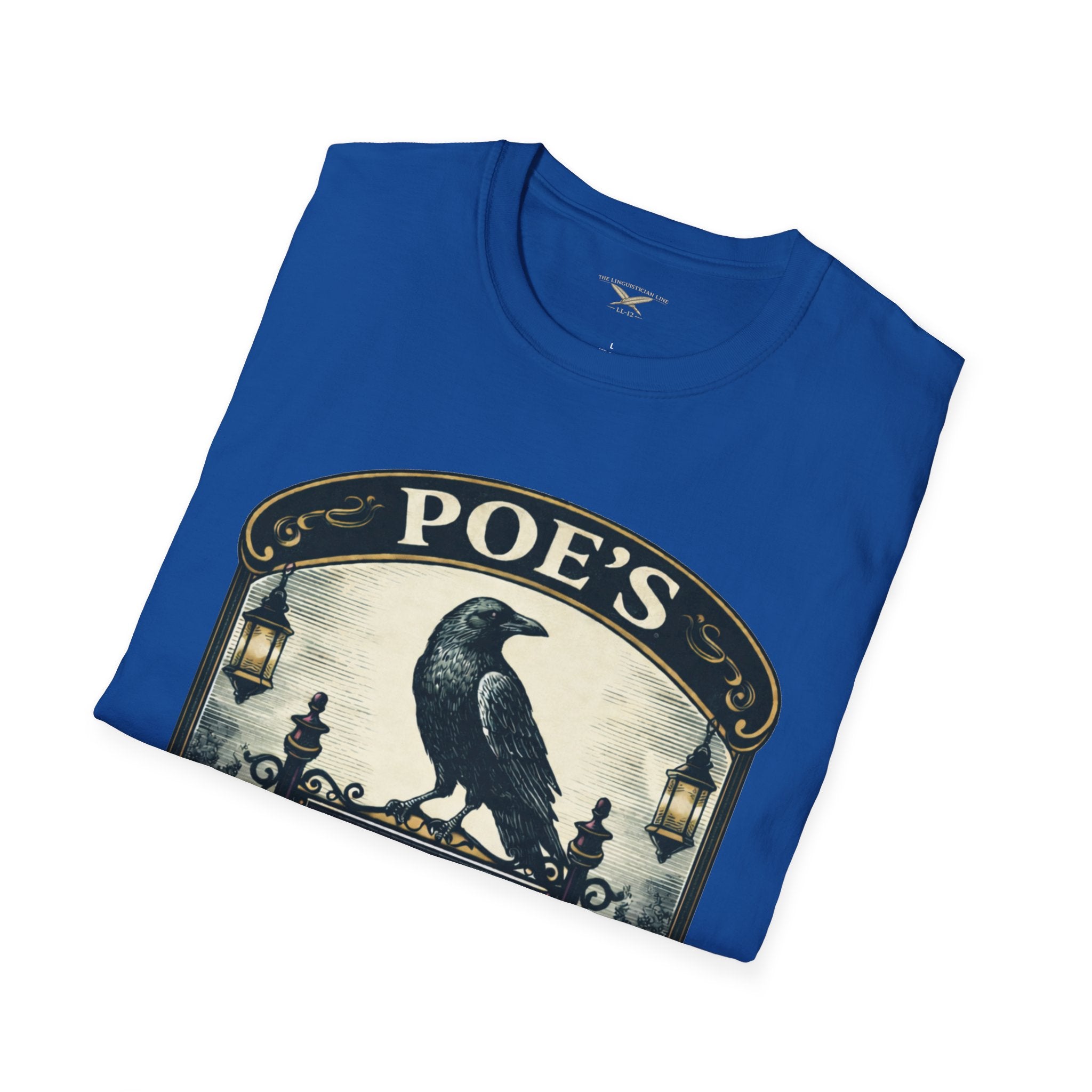 Poe’s Bird Sanctuary T-Shirt – Vintage Literary Humor Tee