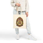 Quilter Tote Bag — "Lady of the Quilt" Cotton Canvas Shopping & Project Bag