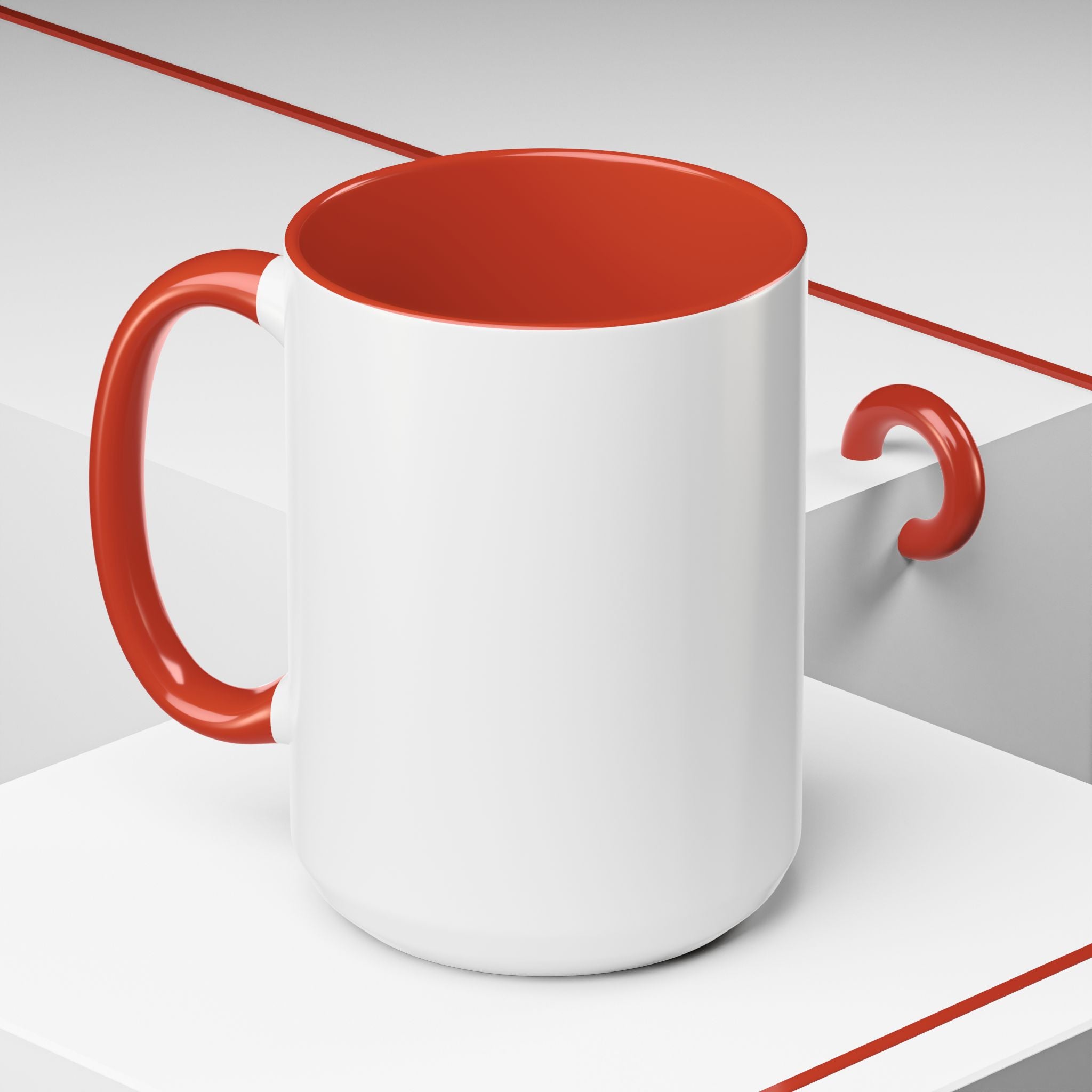 Glue Gun Duchess Coffee Mug — "Her Bond Is Permanent" Accent Ceramic Mug