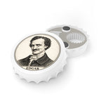 Edgar Poe Bottle Opener – Vintage Literary Portrait Bar Opener