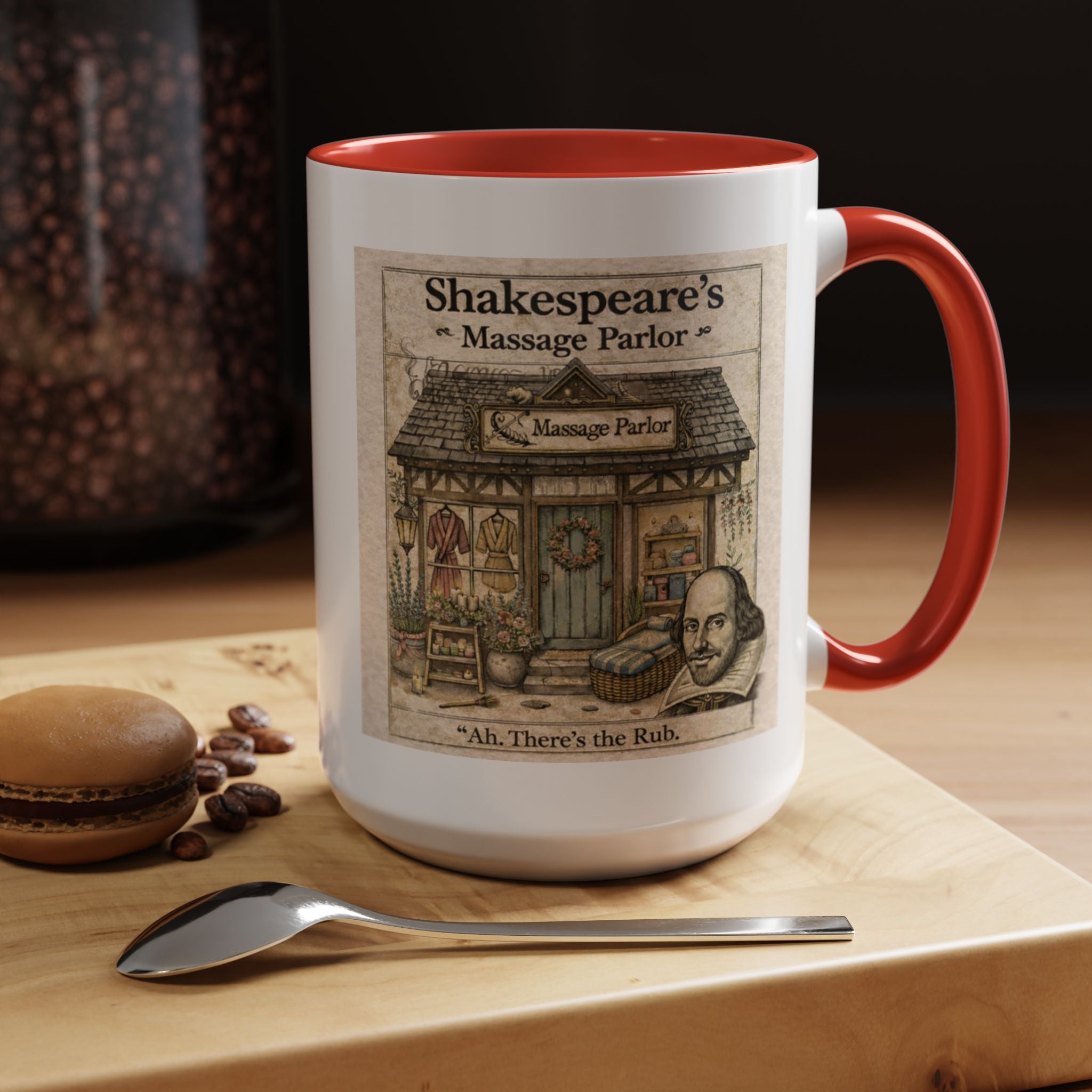 Shakespeare's Massage Parlor Mug