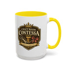 Contessa Craft Room Coffee Mug — "Craft Room Contessa: Mistress of Materials" Accent Mug