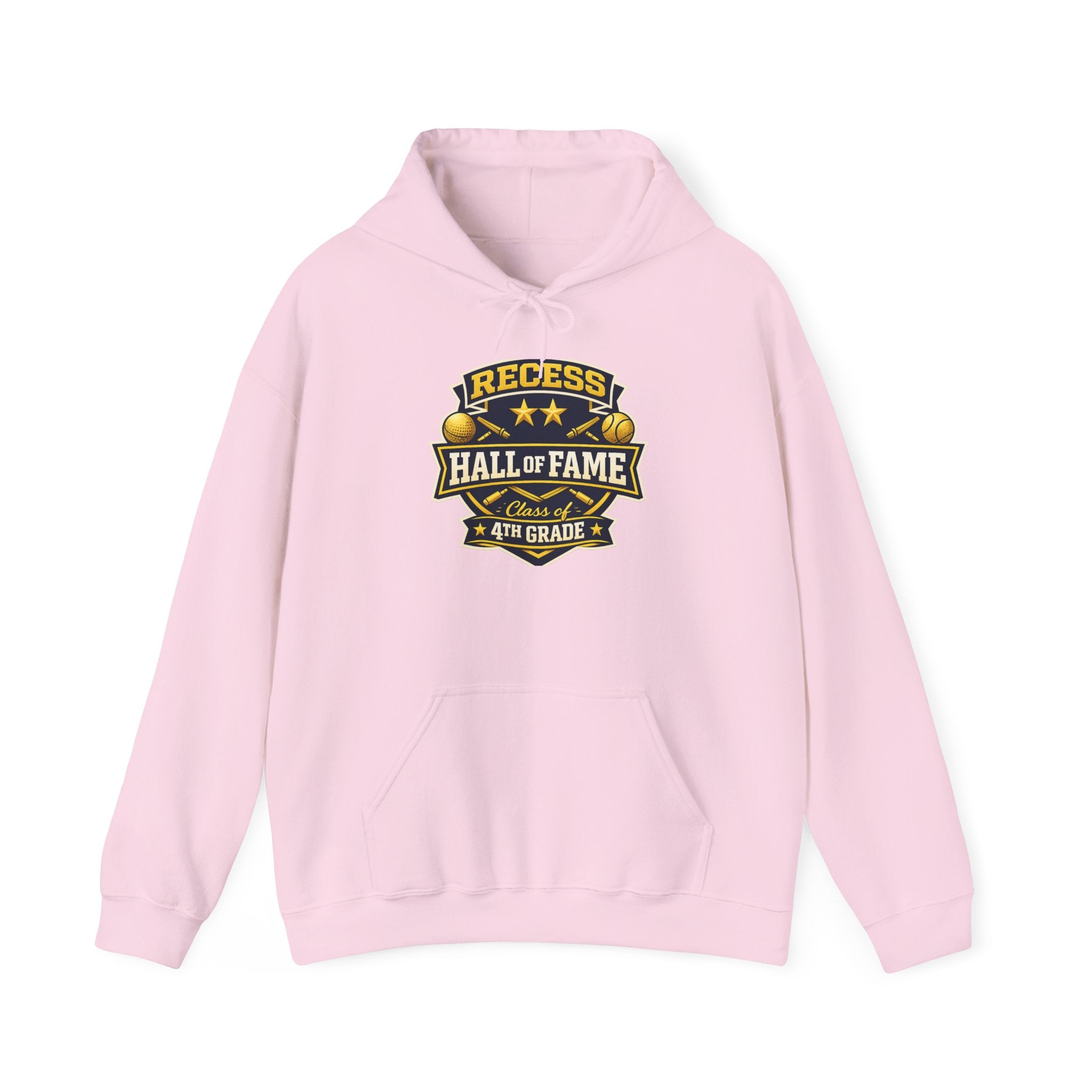 Recess Hall of Fame Hoodie -- Class of 4th Grade