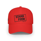 Stand Firm — Galatians 5:1 — Embroidered Cap | The Foundation Collection (Light Colors)