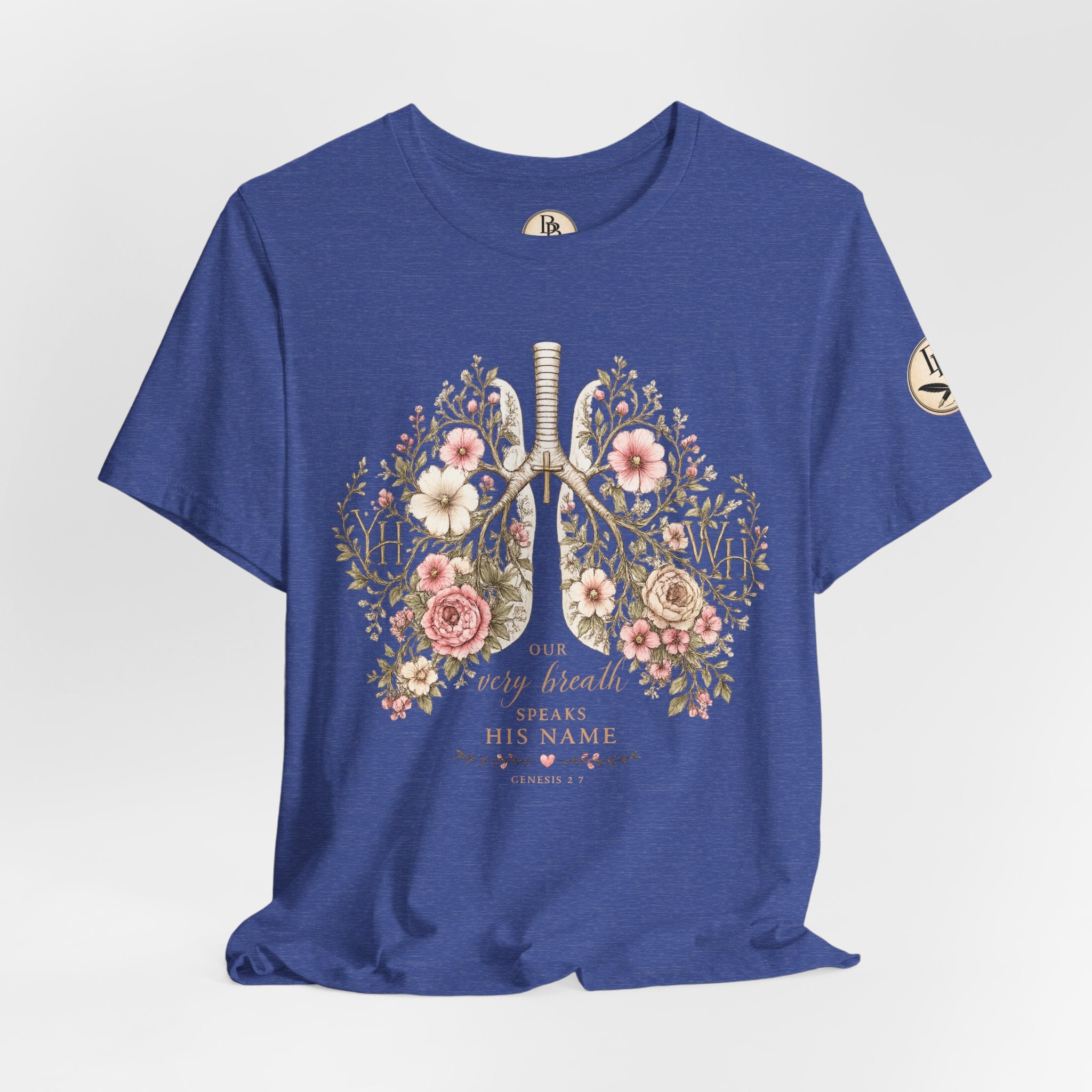 Every Breath Speaks His Name -- Genesis 2:7 (Botanical Lung Design)