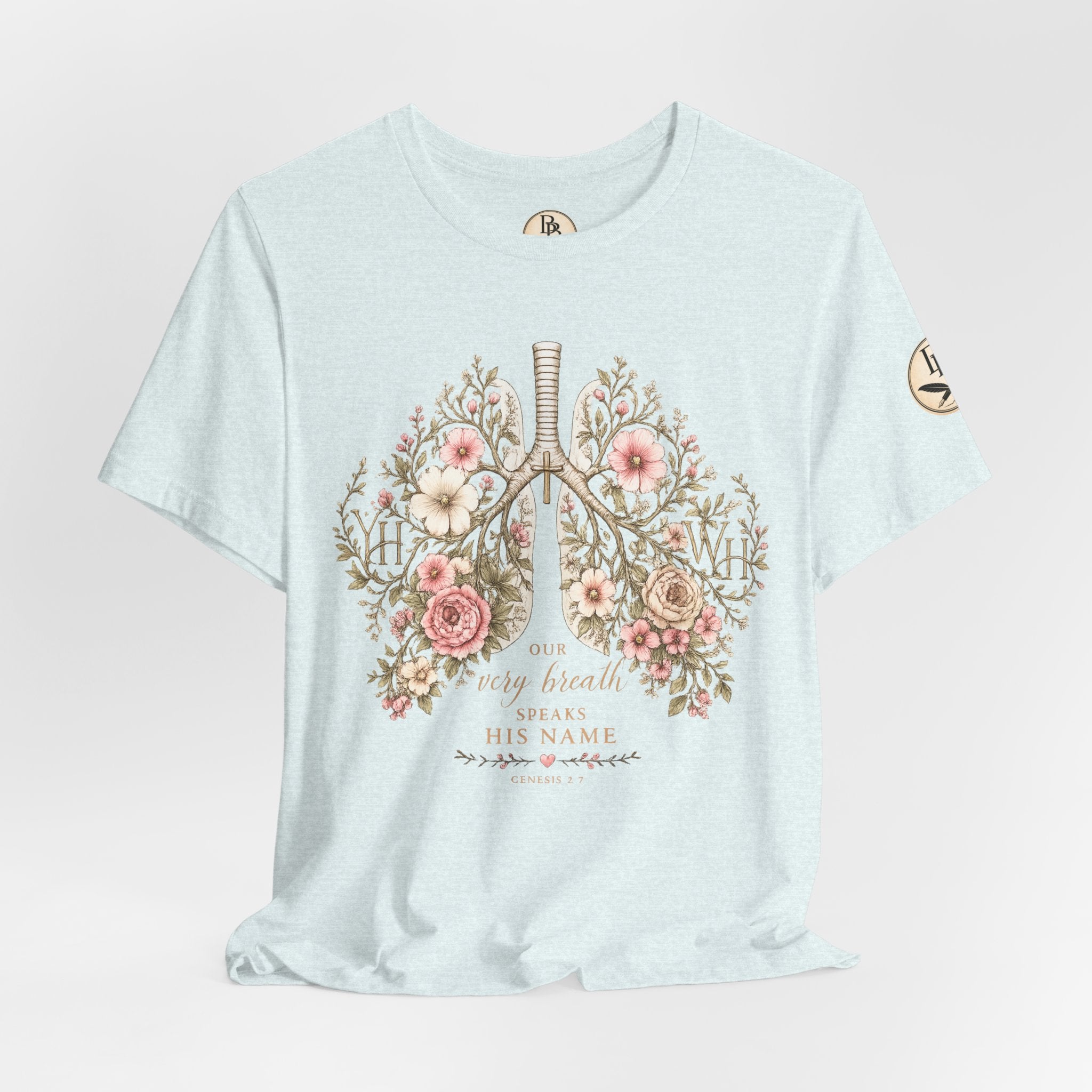 Every Breath Speaks His Name -- Genesis 2:7 (Botanical Lung Design)