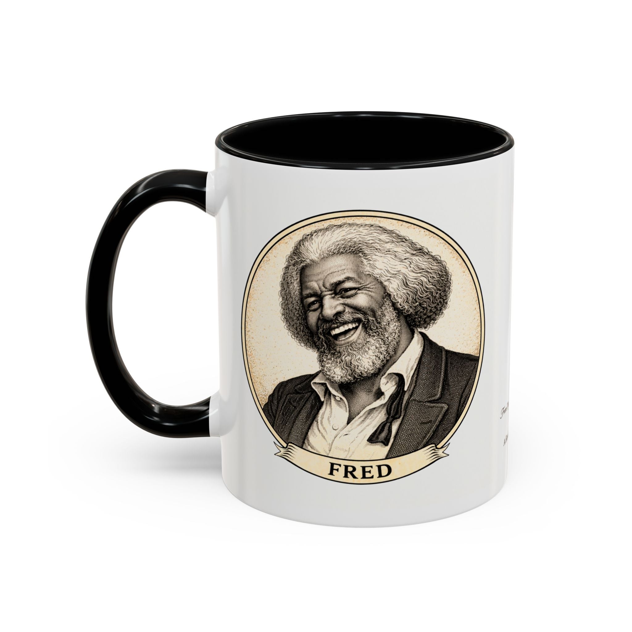 Douglass -- The Orator & Fred -- Ceramic Mug