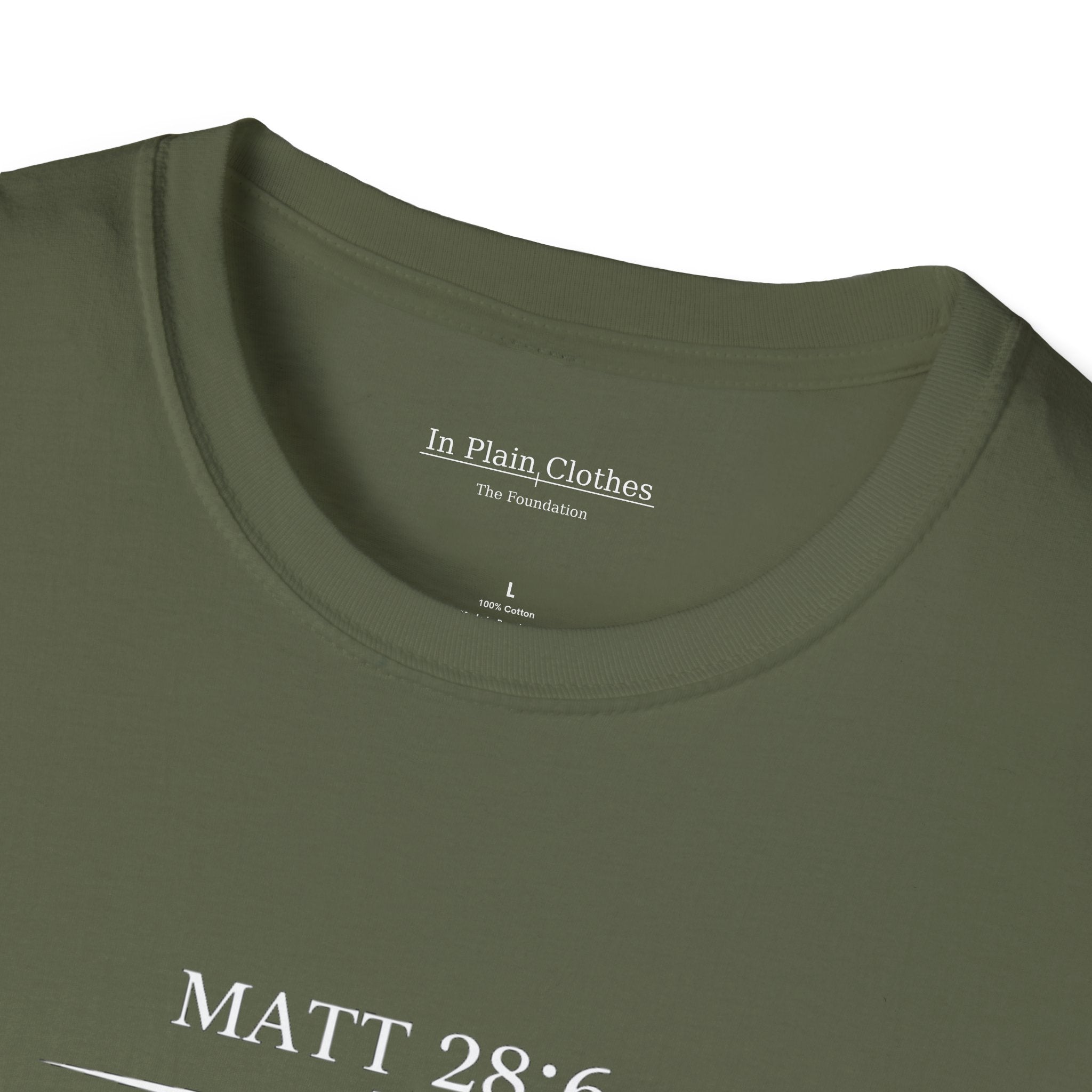 The Foundation — Matthew 28:6 — “The Promise” Tee