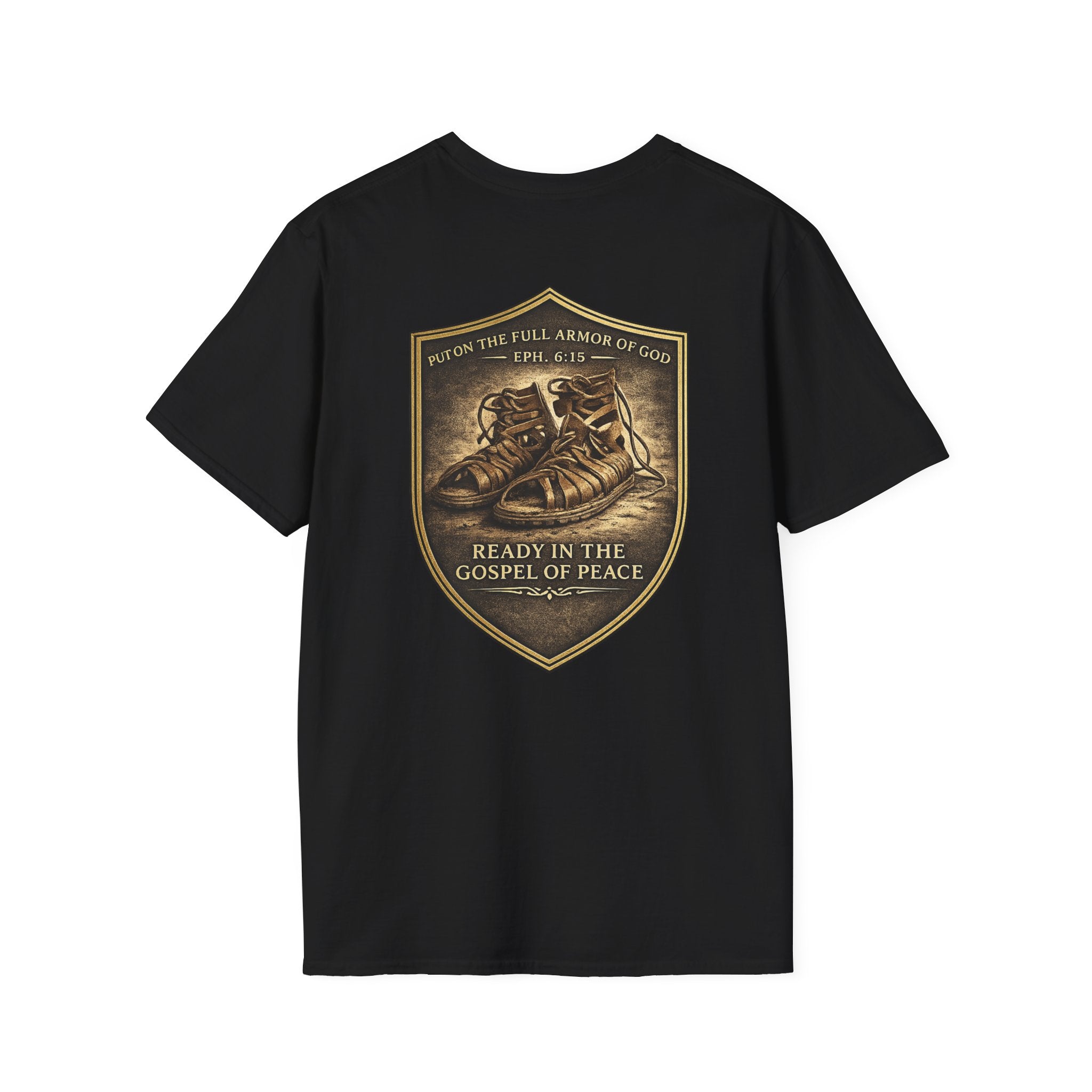 The Armor — Ephesians 6:15 Tee   In Plain Clothes | Softstyle Shirt