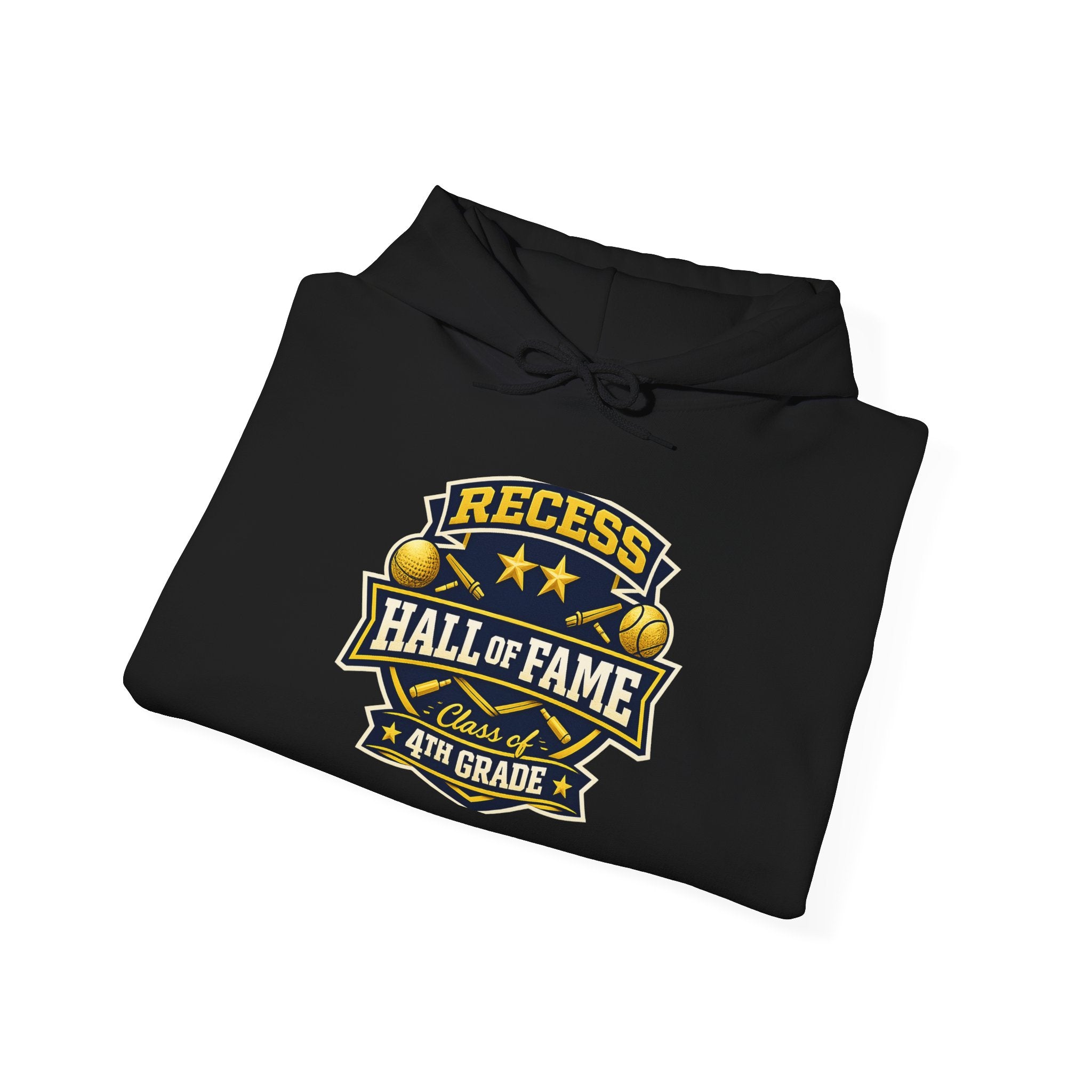 Recess Hall of Fame Hoodie -- Class of 4th Grade