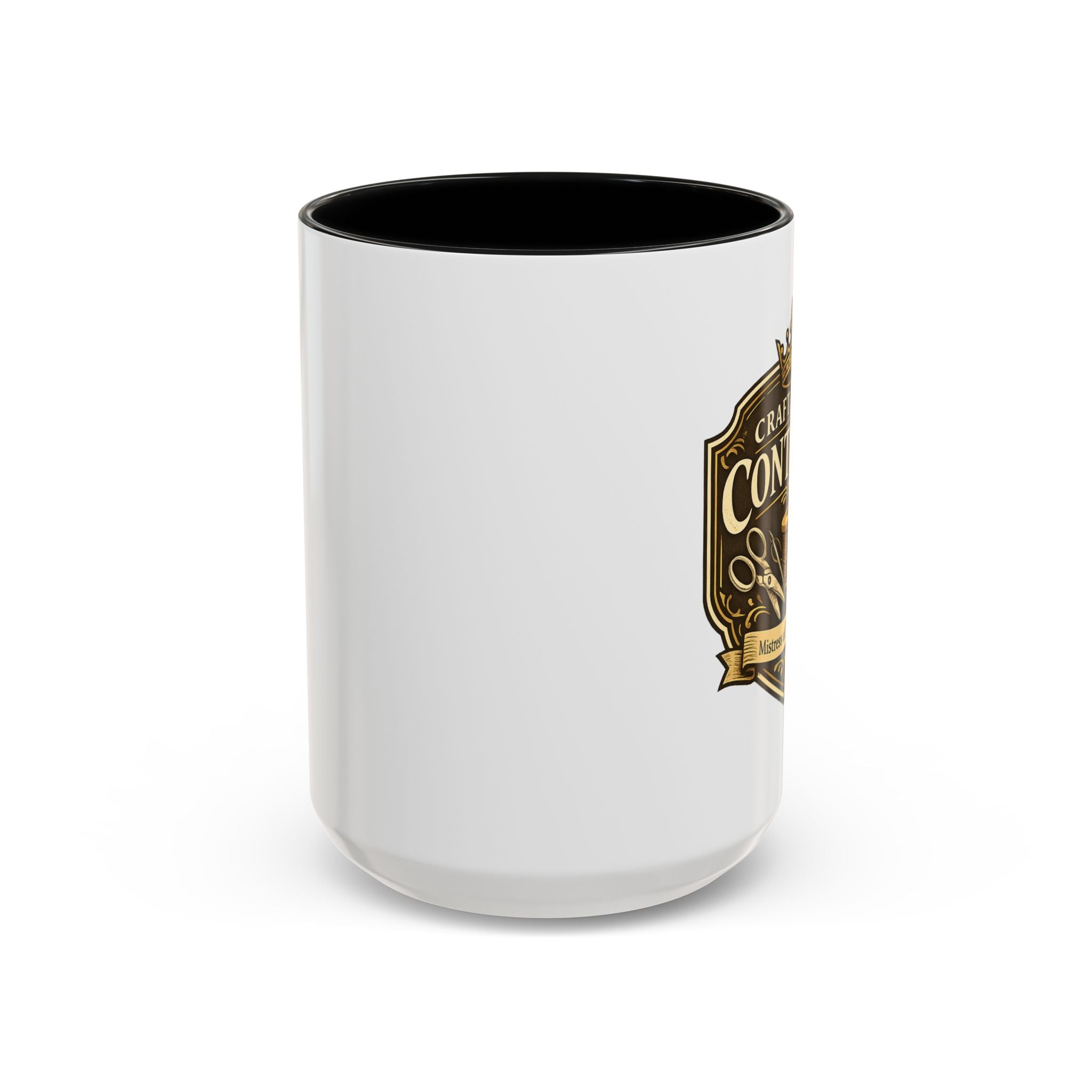 Contessa Craft Room Coffee Mug — "Craft Room Contessa: Mistress of Materials" Accent Mug