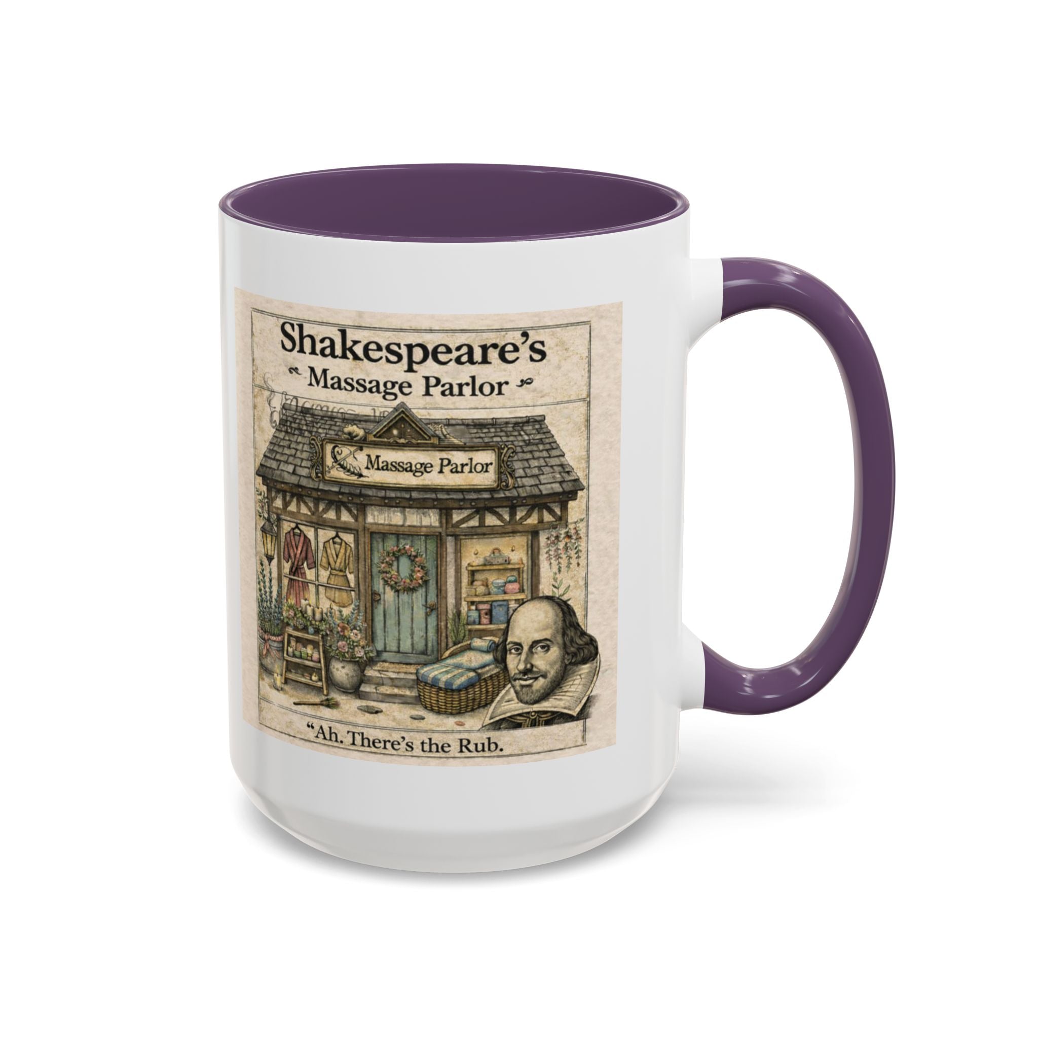 Shakespeare's Massage Parlor Mug