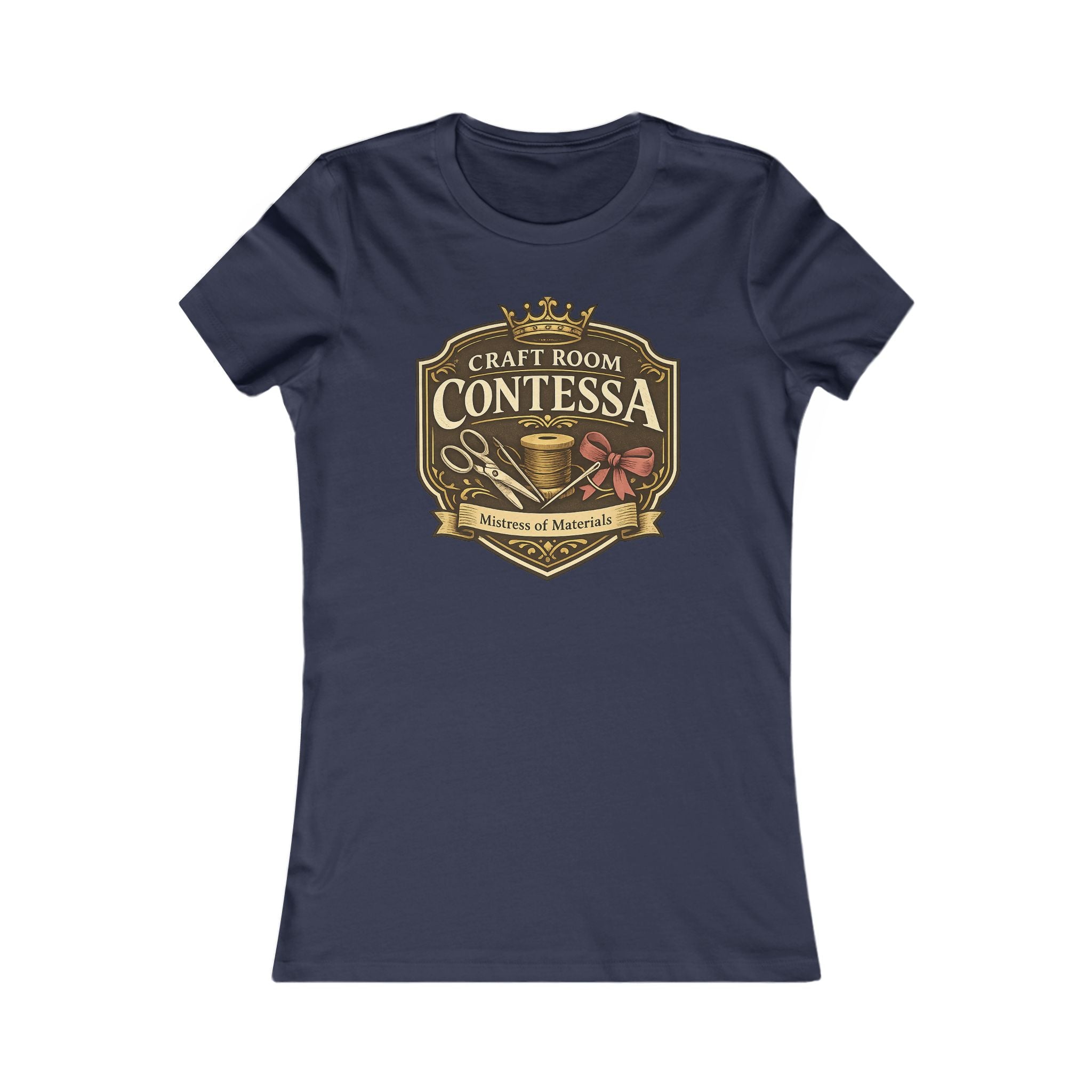Contessa Craft Room Women's Tee — "It Was on Sale" Back Print