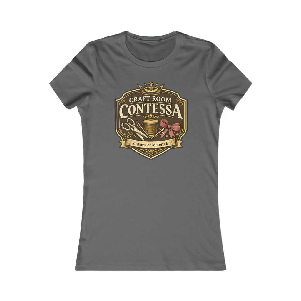 Contessa Craft Room Women's Tee — "It Was on Sale" Back Print