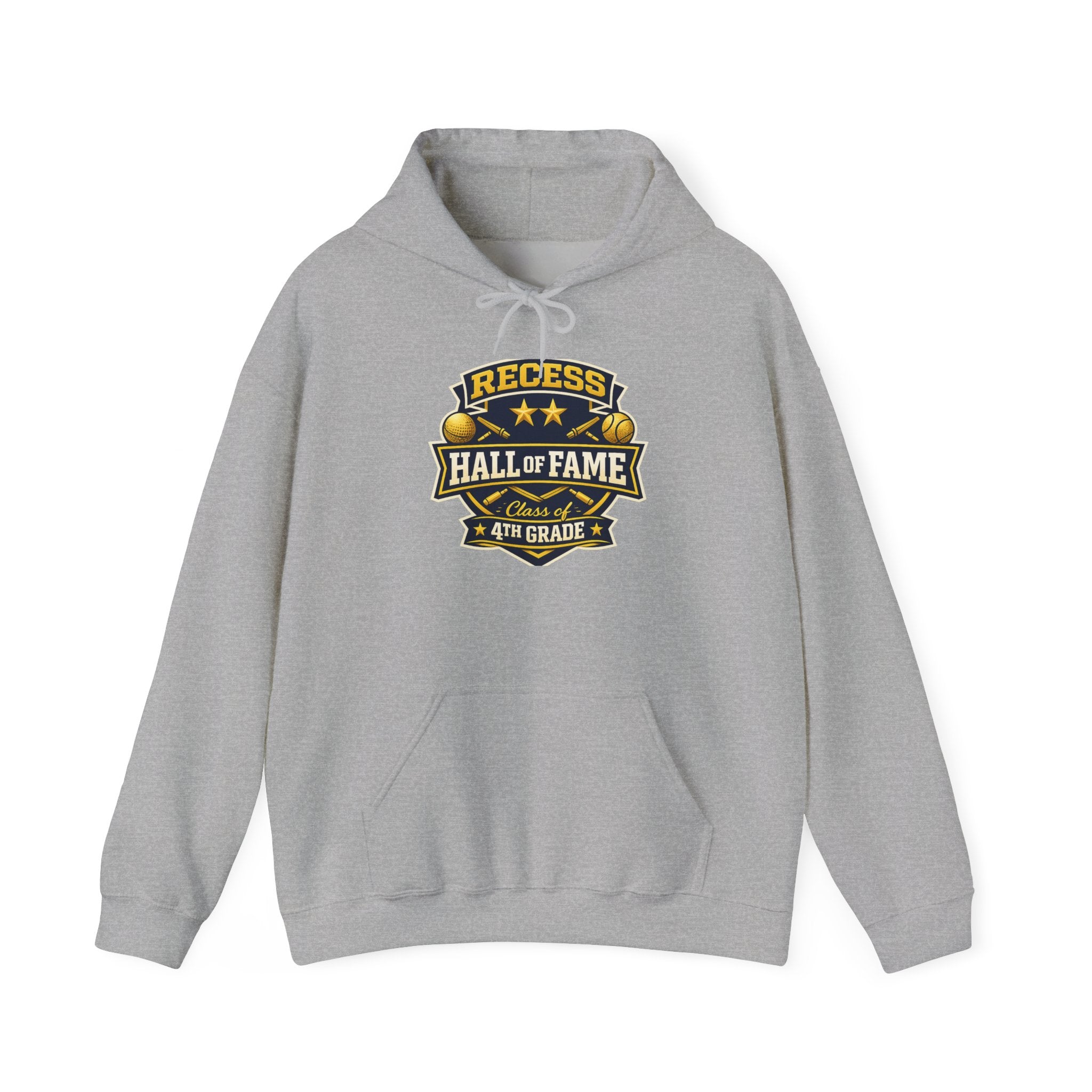 Recess Hall of Fame Hoodie -- Class of 4th Grade