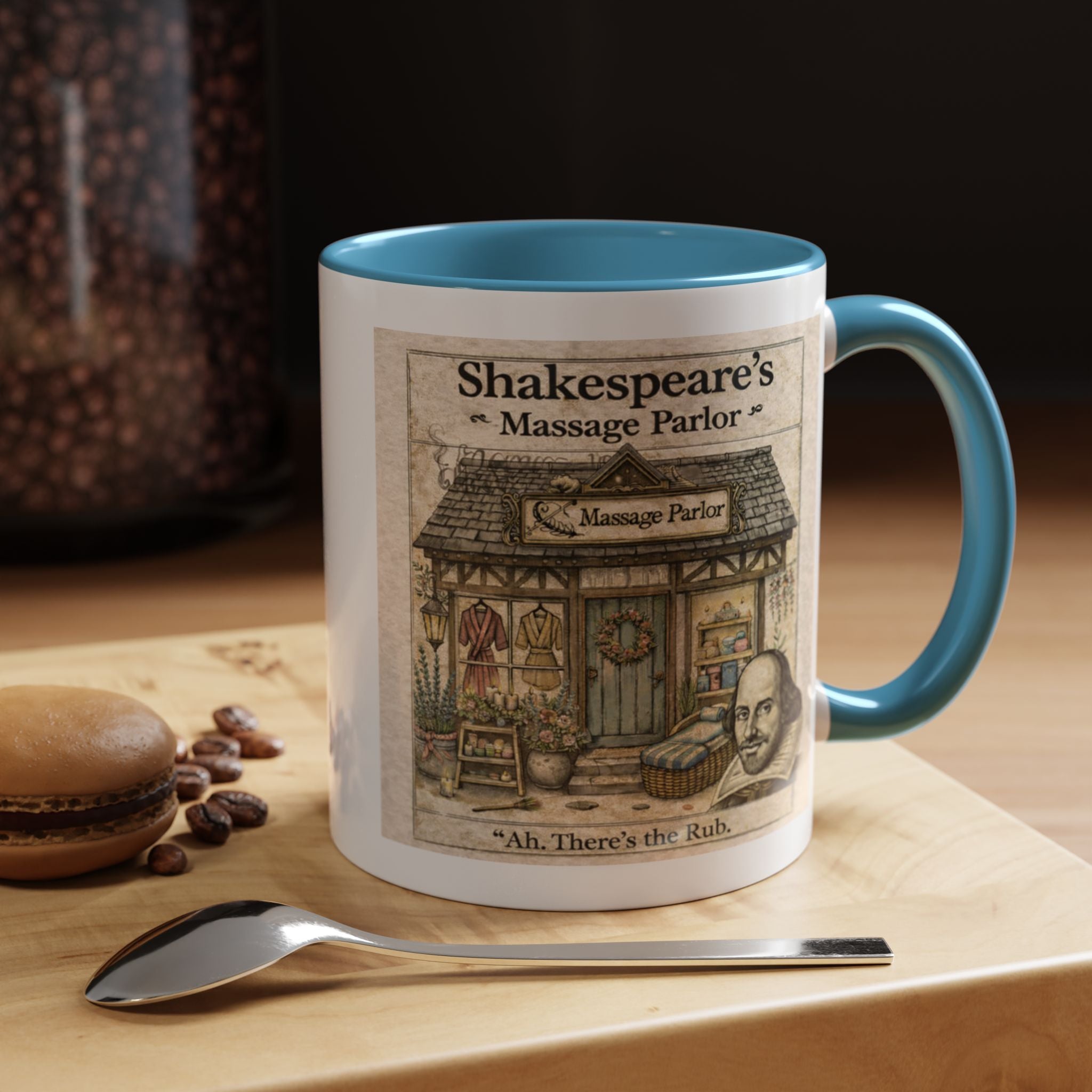 Shakespeare's Massage Parlor Mug