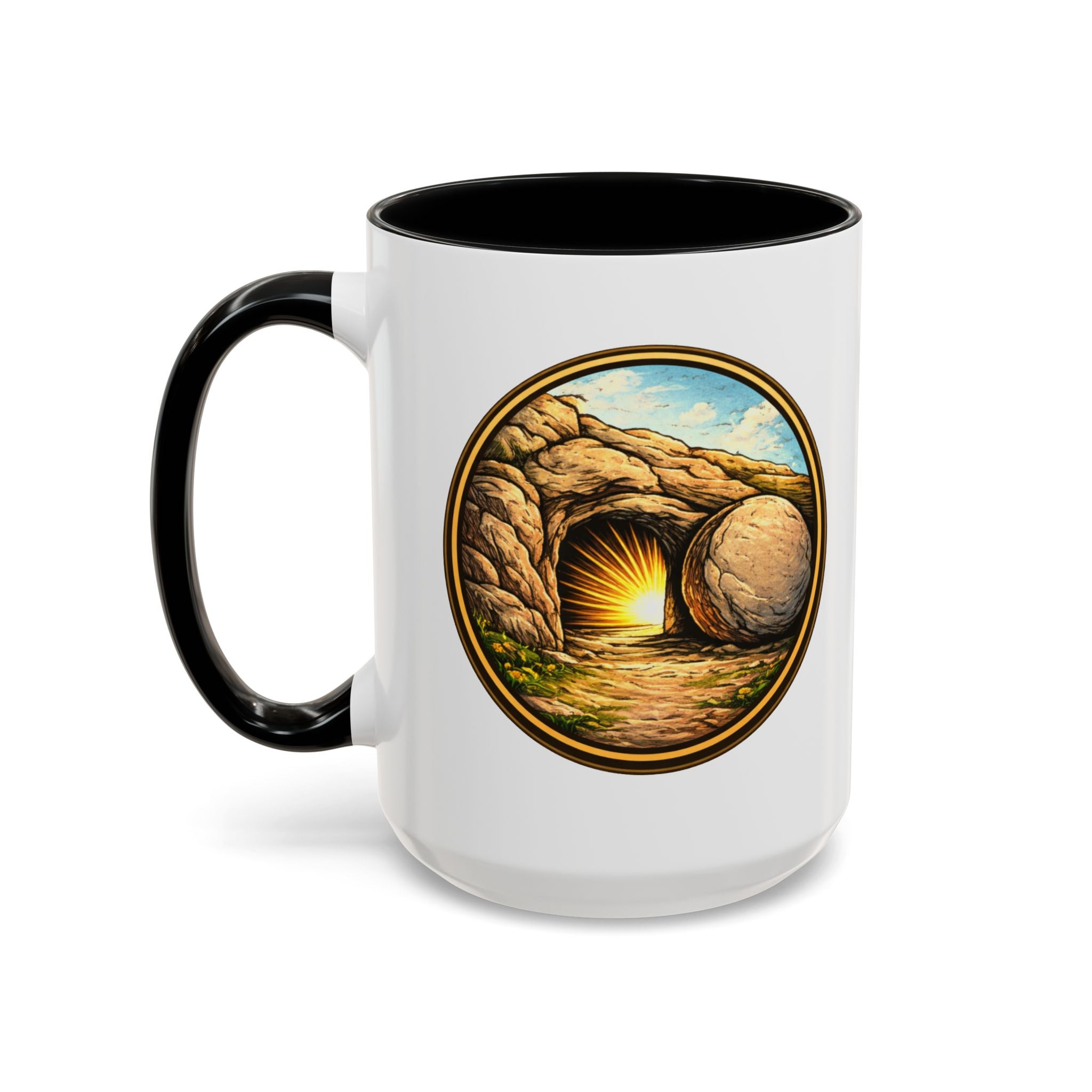 Matthew 28:6 Coffee Mug — The Foundation Collection (15 oz)