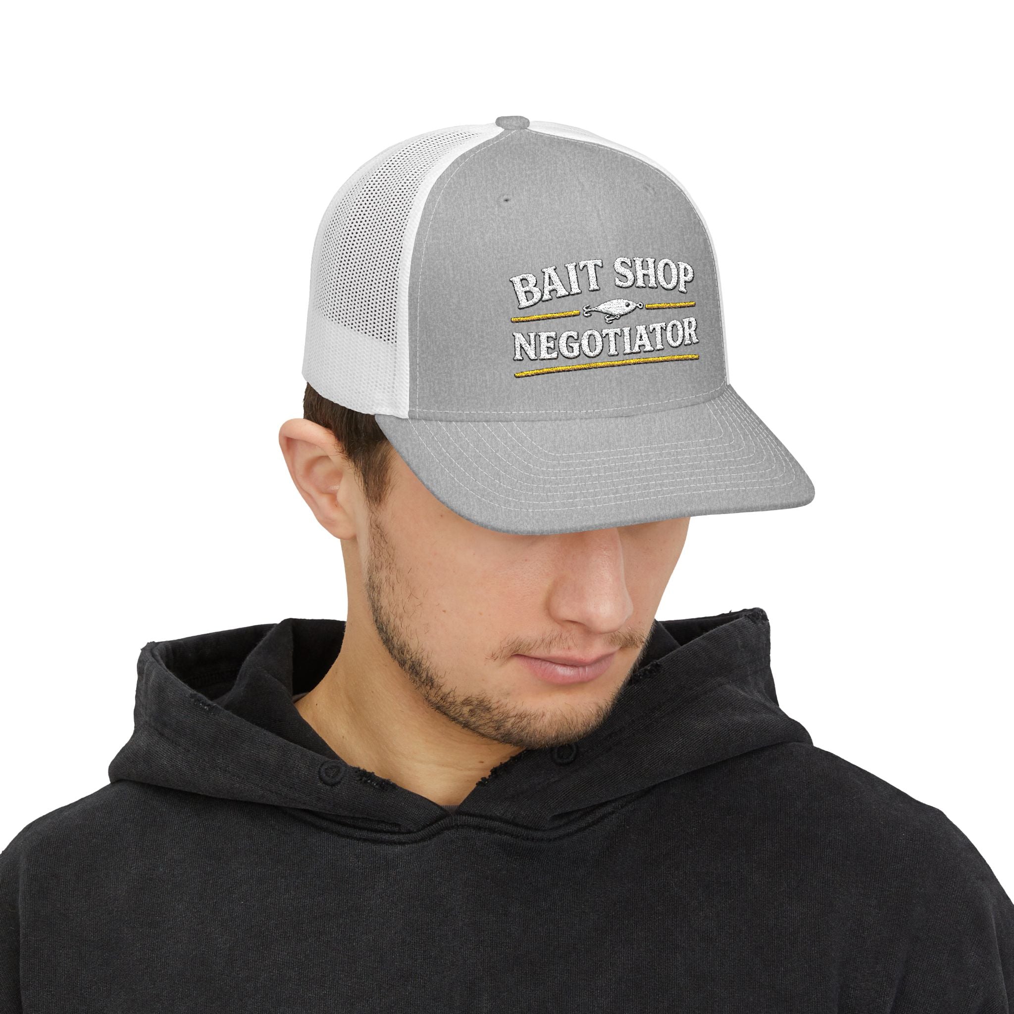 Bait Shop Negotiator — Richardson 112 Trucker Hat