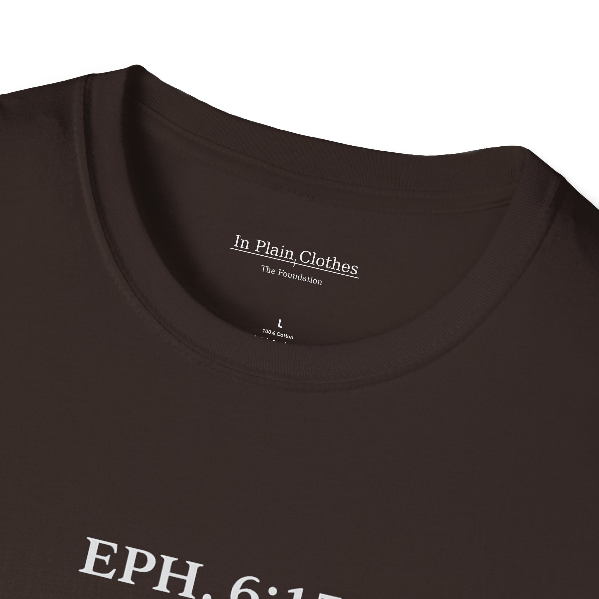 The Armor — Ephesians 6:15 — In Plain Clothes Tee
