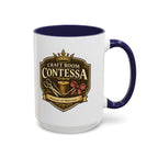 Contessa Craft Room Coffee Mug — "Craft Room Contessa: Mistress of Materials" Accent Mug