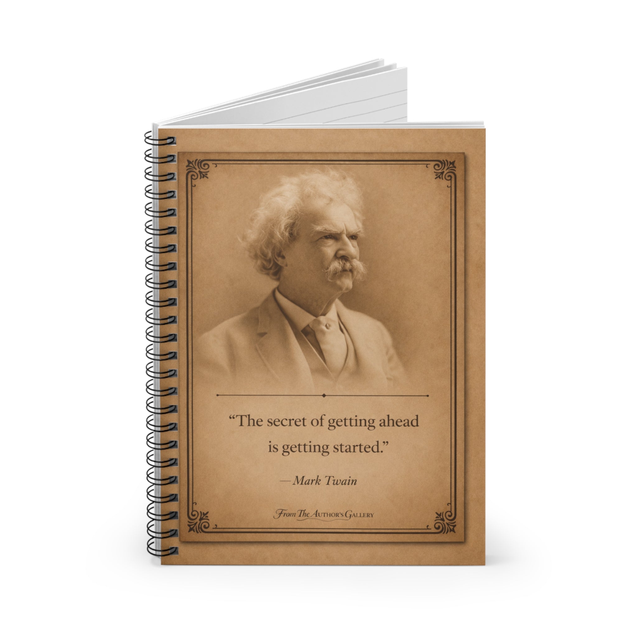 The Ledger — Twain on Getting Started — A Record of Better Thinking