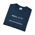 The Foundation — Proverbs 27:17 — In Plain Clothes Tee