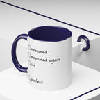 Lady of the Quilt Accent Coffee Mug — 'Legacy in Every Stitch' Quilting Gift