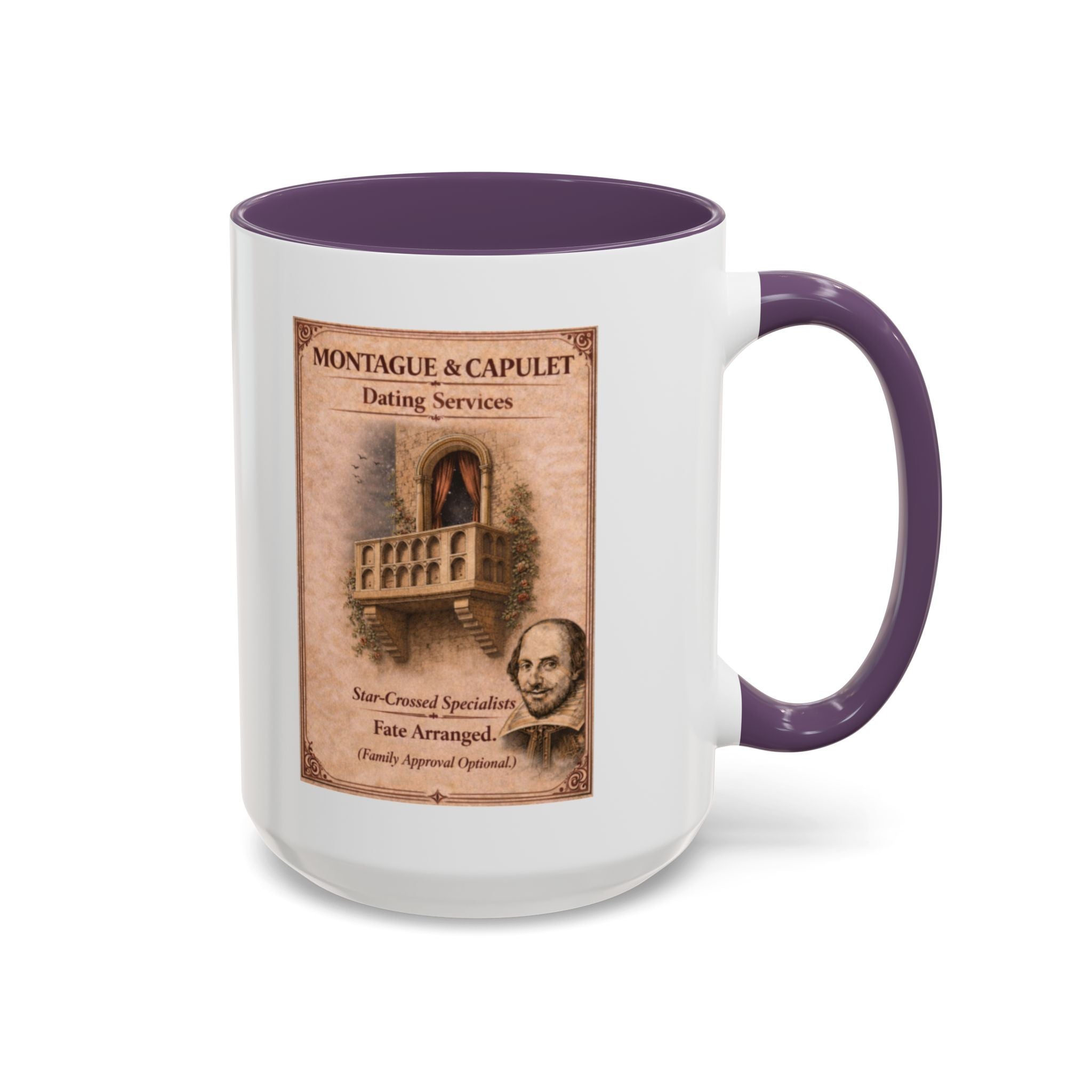 Montague & Capulet Dating Services Mug