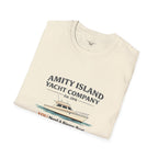 Amity Island Yacht Company T-Shirt — Vintage Literary Humor Tee