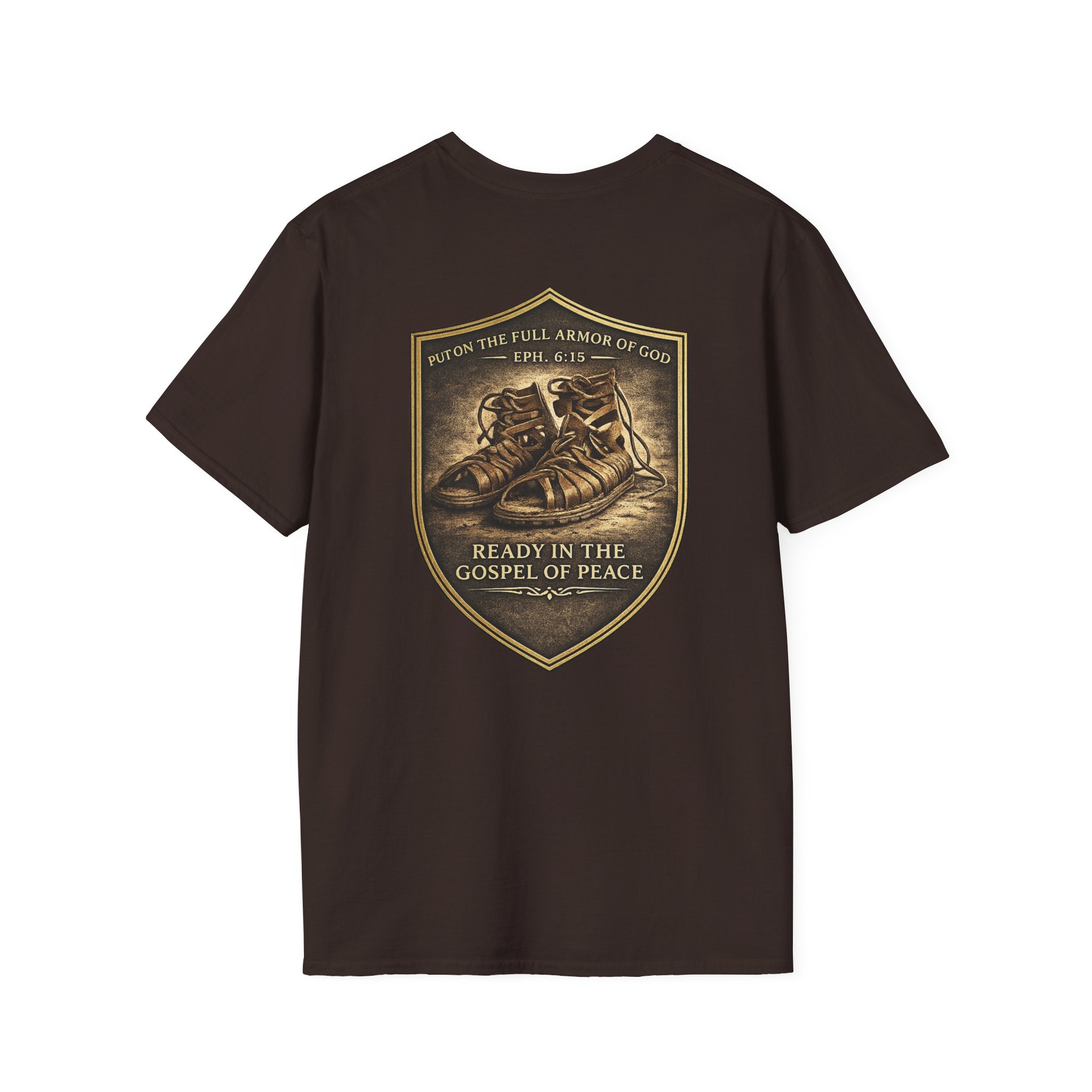 The Armor — Ephesians 6:15 Tee   In Plain Clothes | Softstyle Shirt
