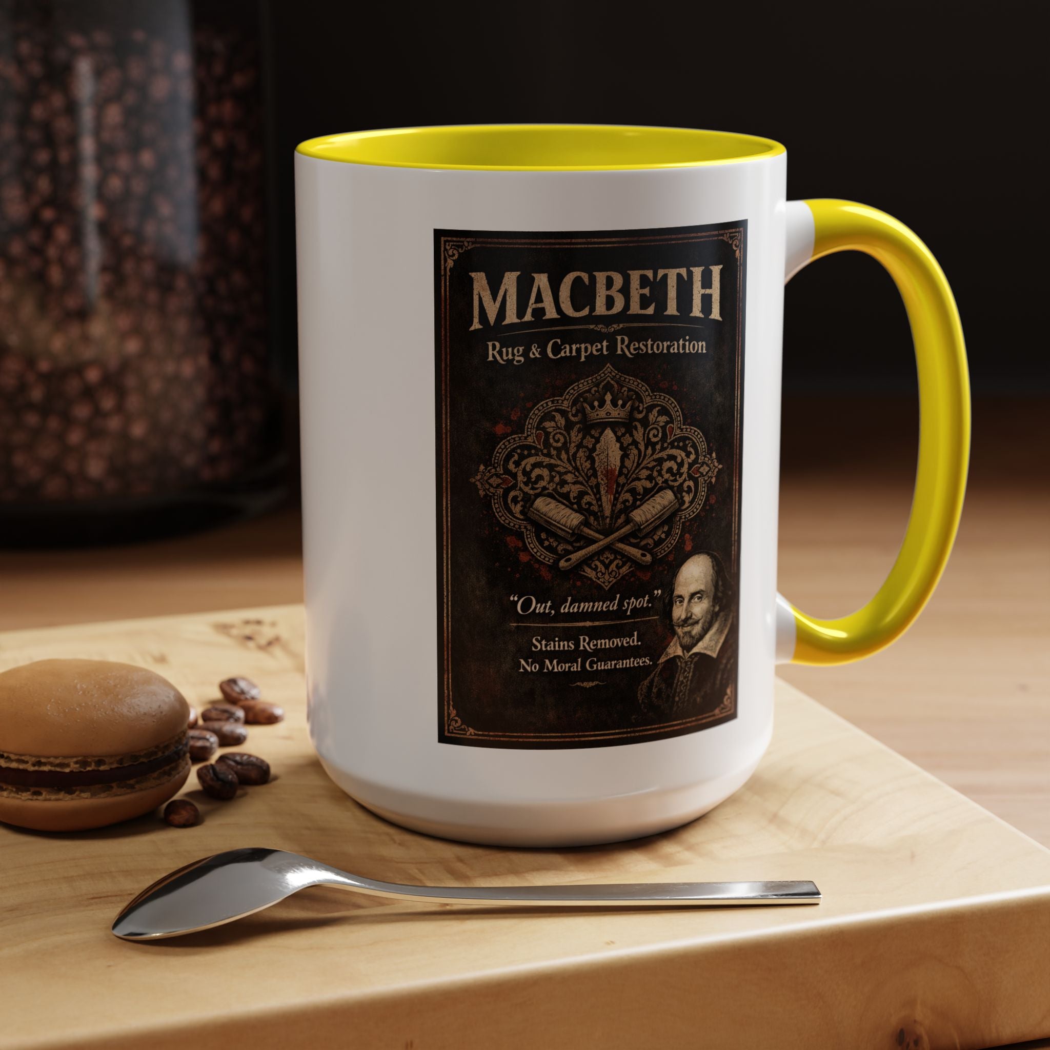 Macbeth Rug & Carpet Restoration Mug