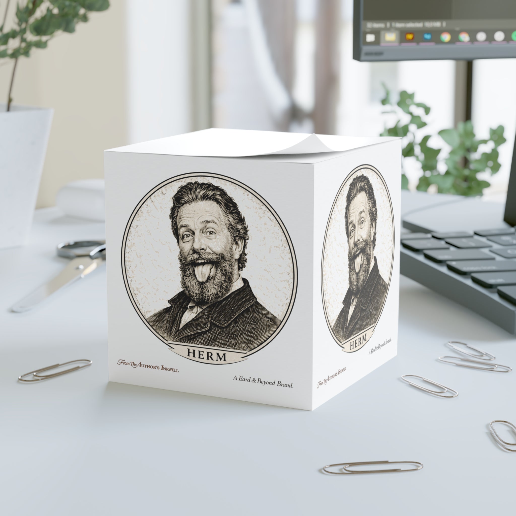 The Writer's Block -- Herm Edition -- A Desk Companion from The Author's Inkwell