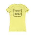 Sacred Shears Women's Tee — ("Consecrated For Fabric Only")