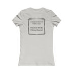 Sacred Shears Women's Tee — ("Consecrated For Fabric Only")