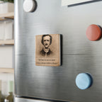 Edgar Allan Poe — Porcelain Quote Magnet:  From The Author's Gallery